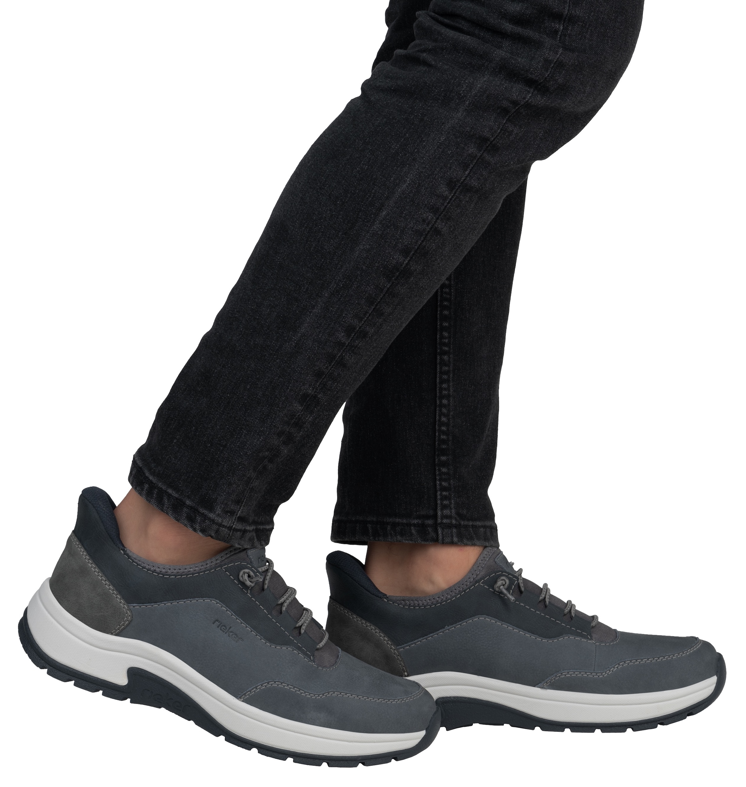 Rieker Slip-On Sneaker »Ready2GO«, Slipper, Schlupfschuh, Freizeitschuh mit weichem Schaftrand