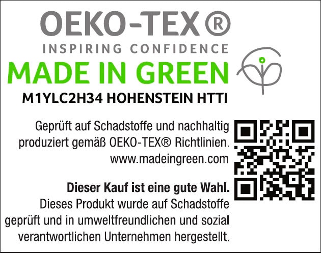 my home Spannbettlaken »Litschi«, für Topper auf Boxspringbetten geeignet, Bettlaken aus 100% reiner Baumwolle, Topper Spannbettlaken aus Jersey mit Gummizug, Made in Green zertifiziert