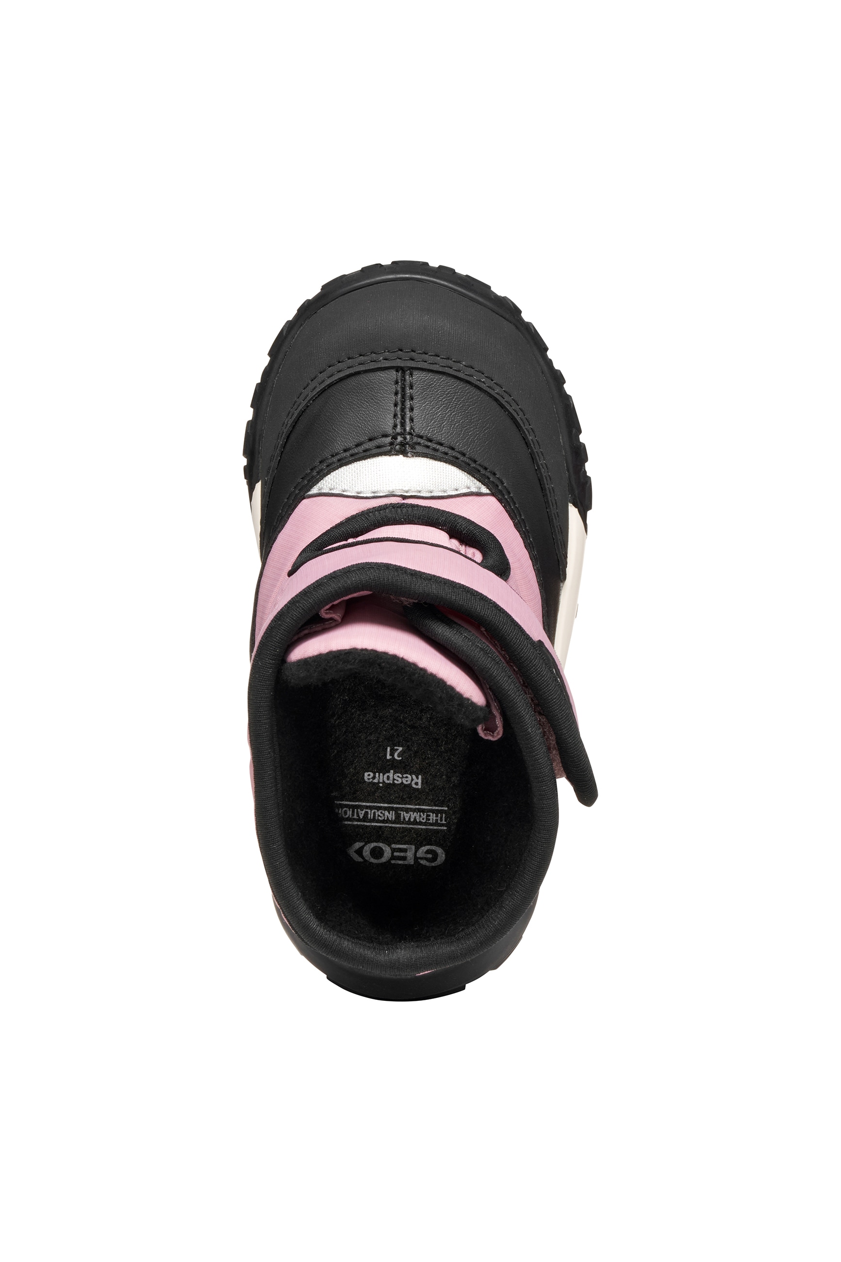 Geox Winterstiefel »B TREKKYUP GIRL B AB«  Klettstiefel mit Warmfutter, Größenschablone zum Download