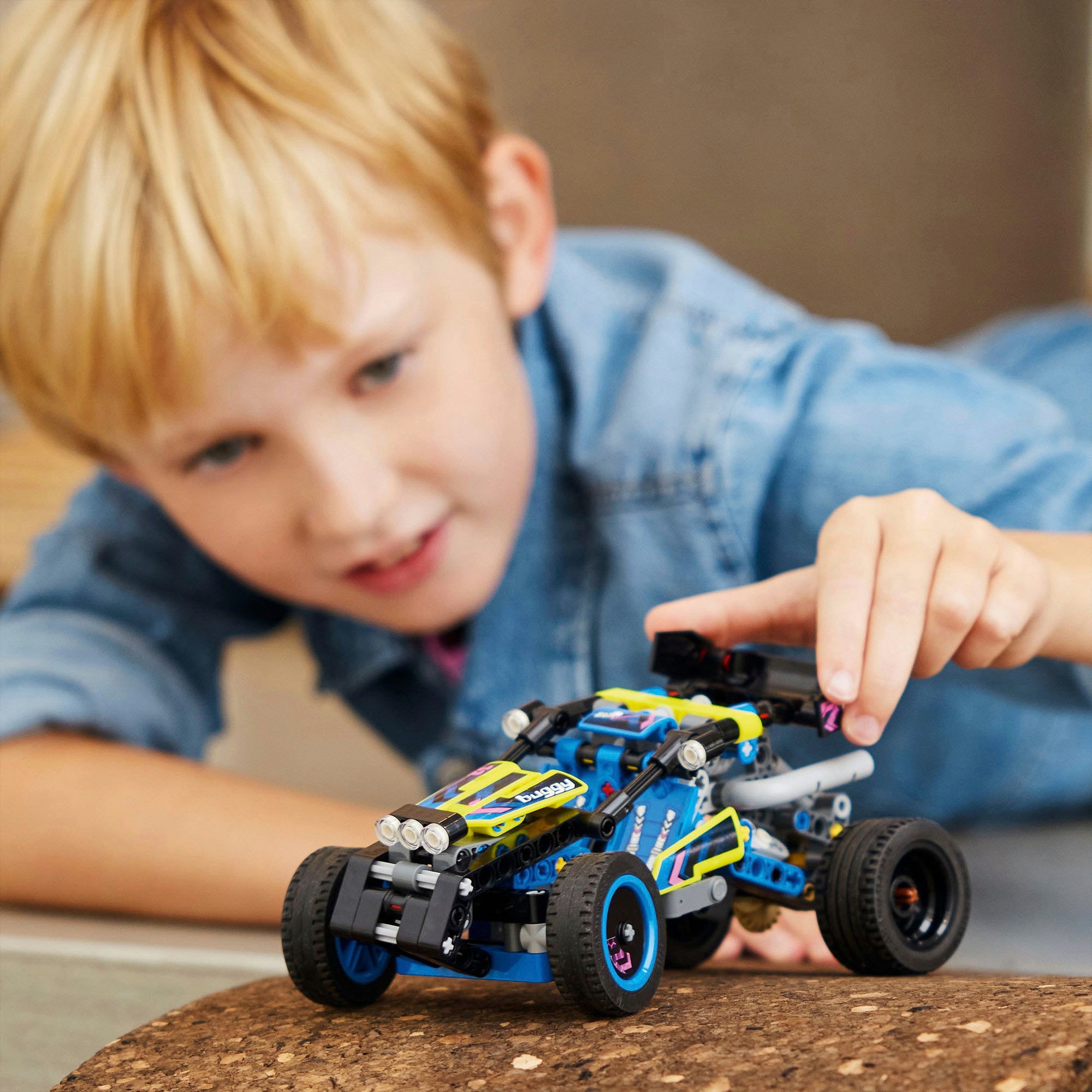 LEGO® Konstruktionsspielsteine »Offroad Rennbuggy (42164), LEGO Technic«, (219 St.), Made in Europe