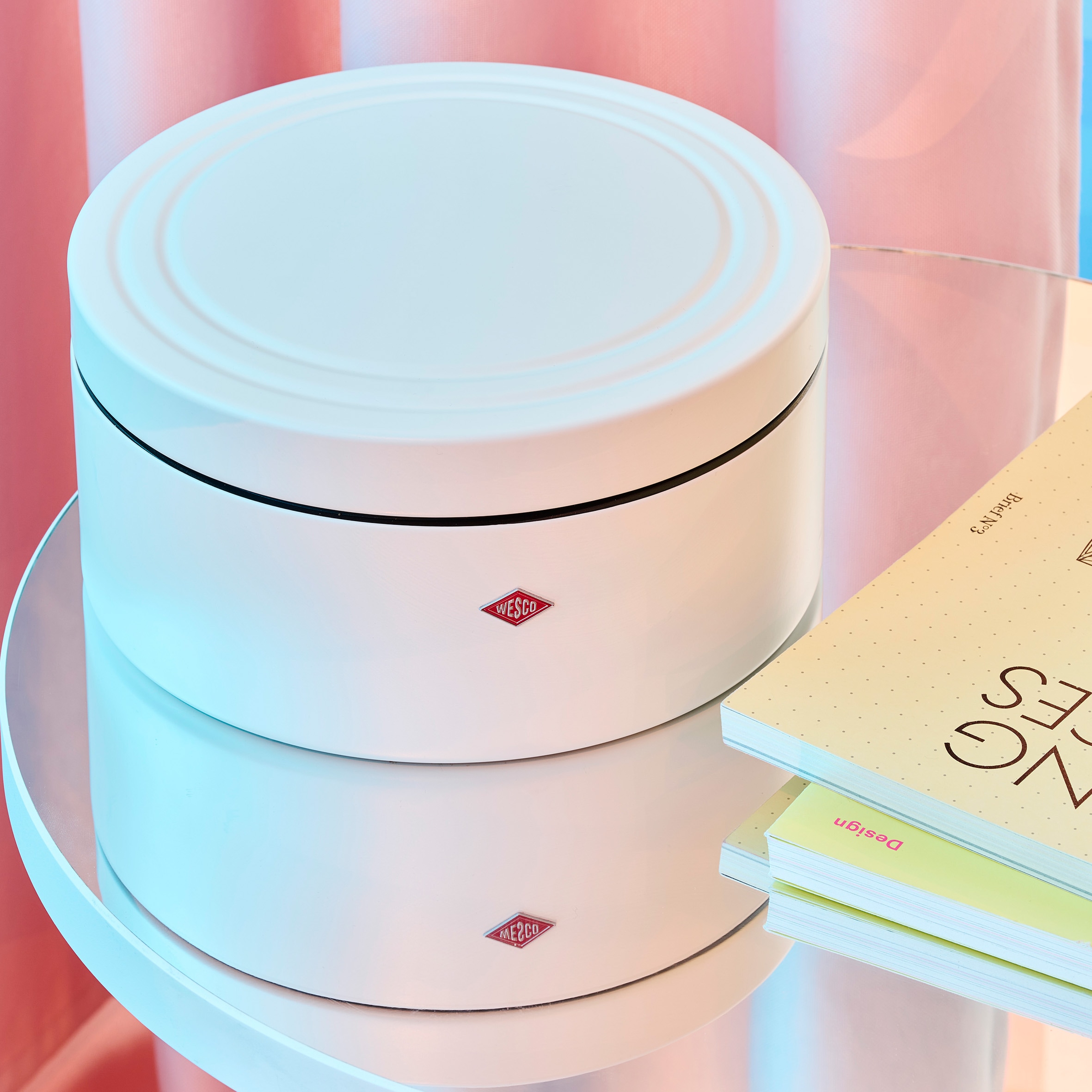 WESCO Keksdose »Classic Line - Gebäckdose« 1 Stk. tlg. Dose mit Deckel & Kunststoffring / schließt dicht, 4 L