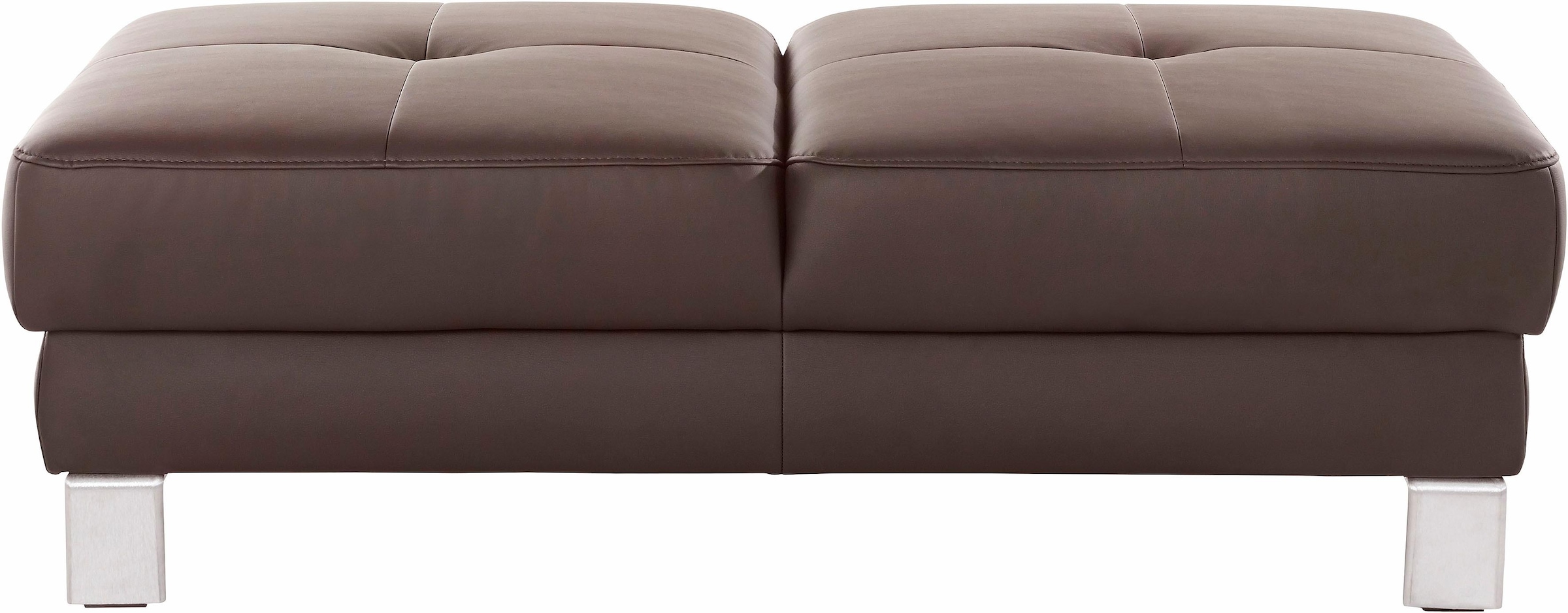exxpo - sofa fashion Hocker »Mantua, Bankhocker mit tollen Verarbeitungsdetails, bequem«, zeitlos und elegant
