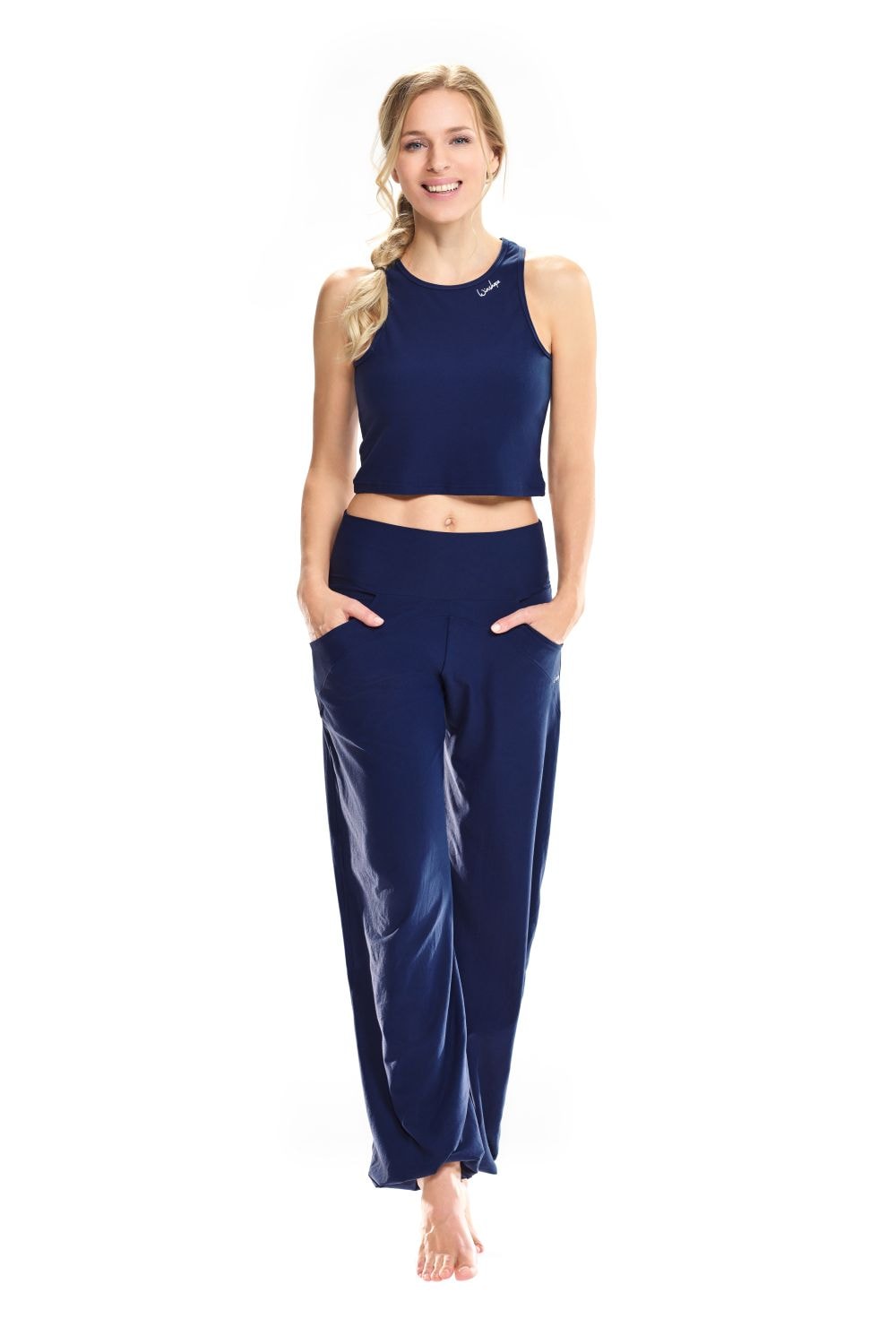 Winshape Sporthose »Functional Light and Comfort Wide Leg Pants CUL102LC«, mit Gummizug
