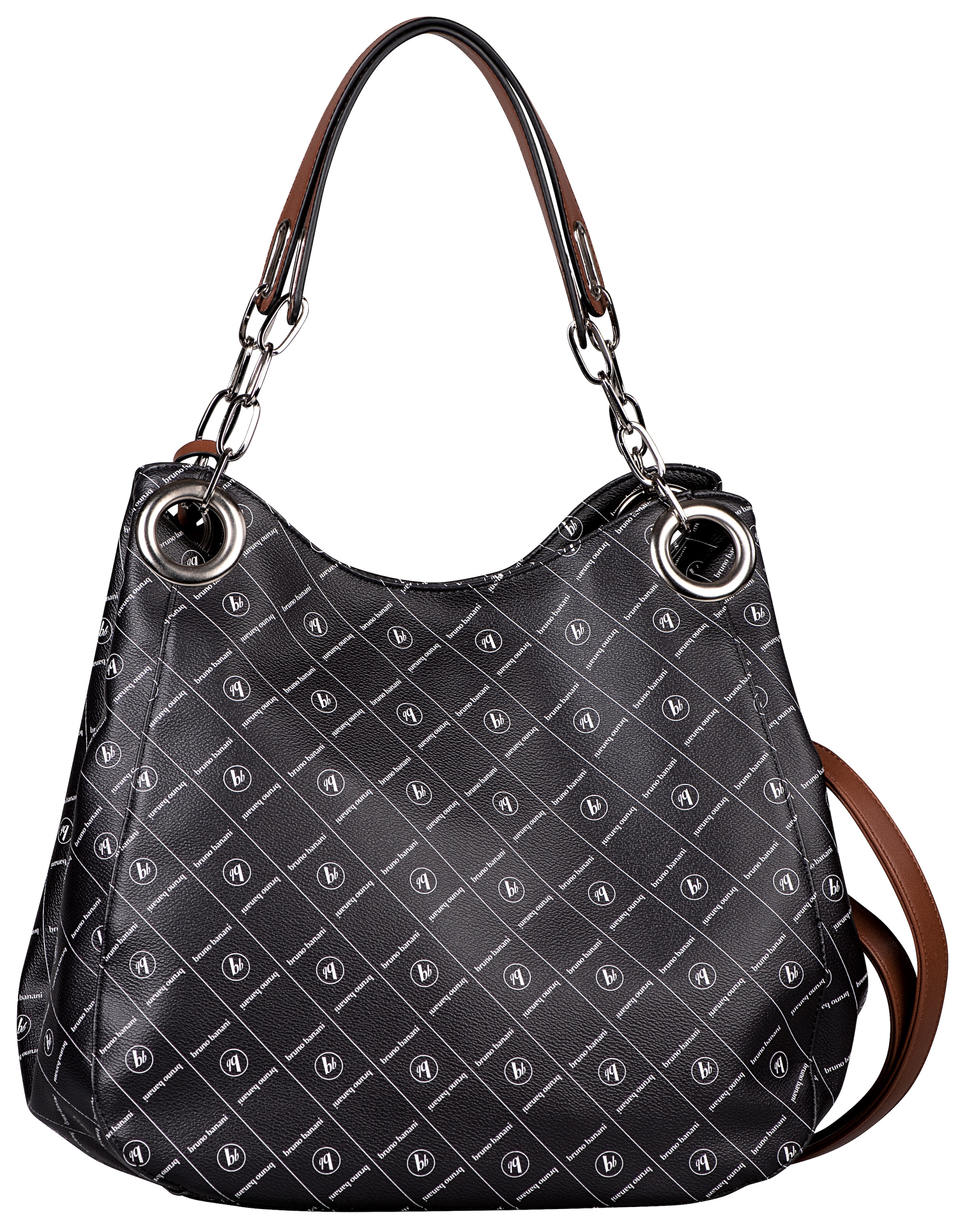 Bruno Banani Hobo, mit Allover-Logoprint