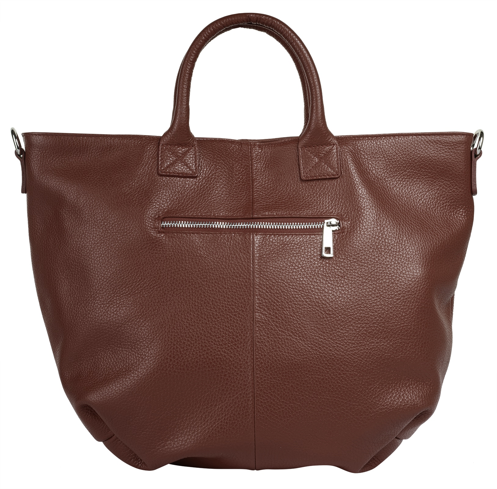 Samantha Look Henkeltasche, echt Leder, Made in Italy