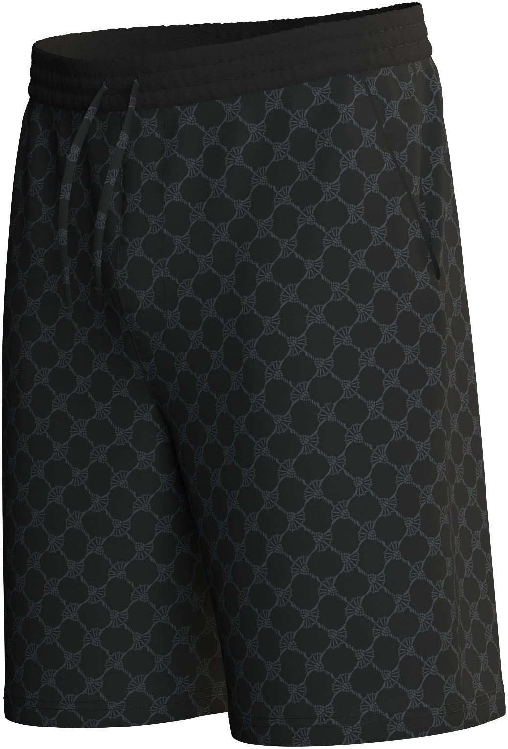 JOOP! Shorts »Leisure«, mit Cornflower-Alloverprint, elastischer Bund