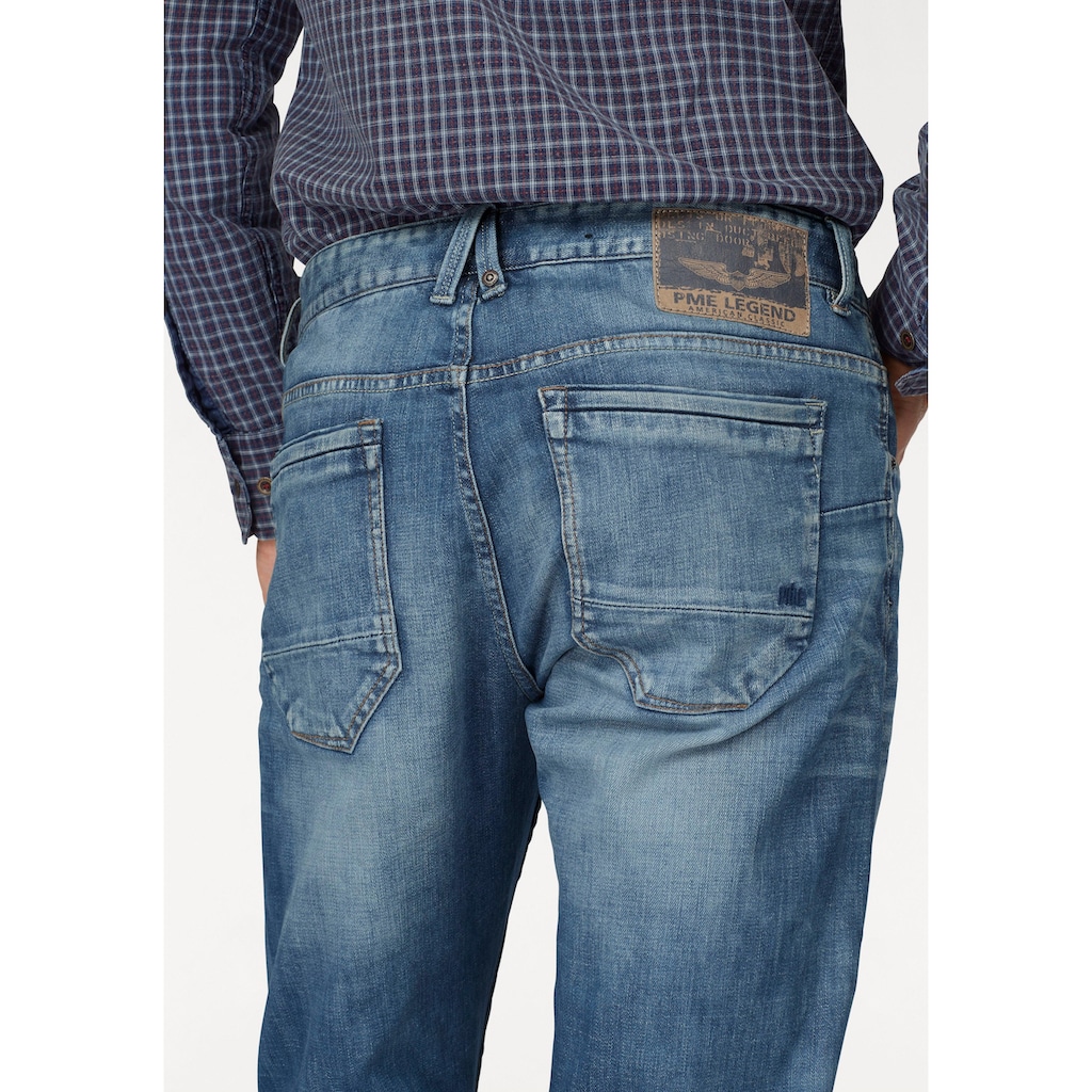 PME LEGEND Regular-fit-Jeans »NIGHTFLIGHT«, mit Markenlabel