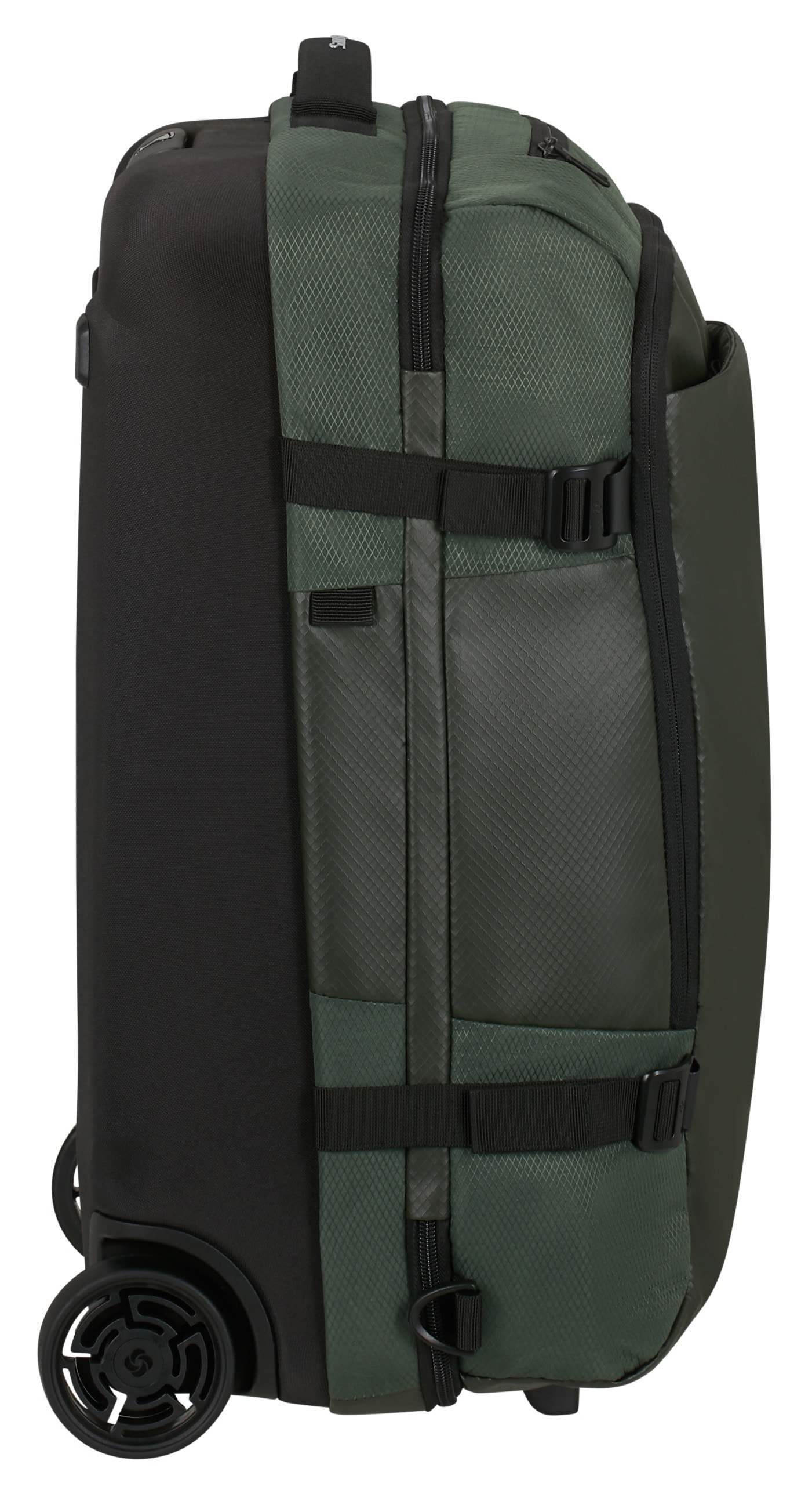 Samsonite Reisetasche »ARMOX, 55 cm«, Duffle mit Rollen TSA-Schloss Packgurte Trolley-Gestänge