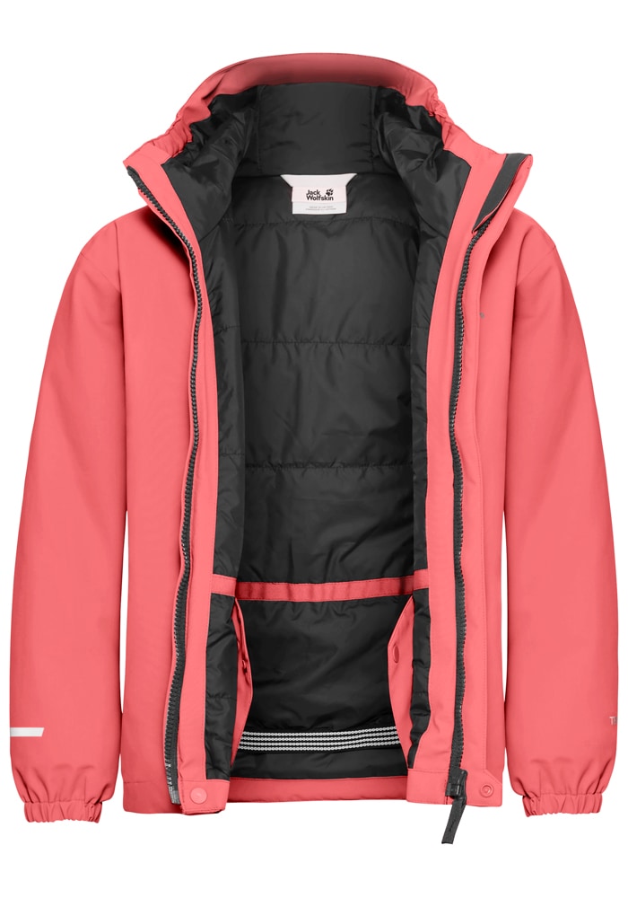 Jack Wolfskin Skijacke »FLOWLINE JKT KIDS«, mit Kapuze