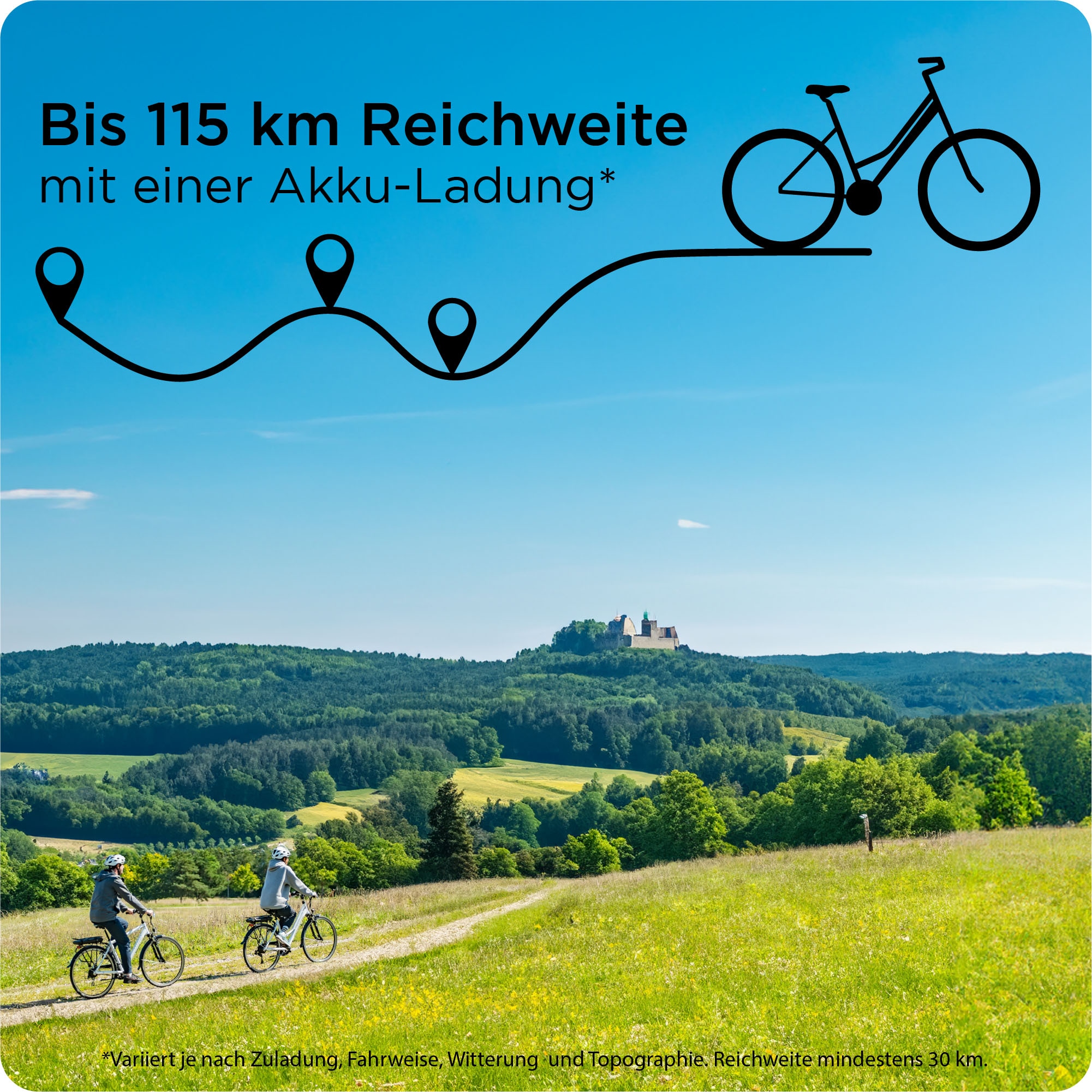 Zündapp E-Bike »Z802 Herren«, 21 Gang, Shimano, Altus RD-M310, Heckmotor 250 W, Pedelec, Elektrofahrrad für Damen u. Herren
