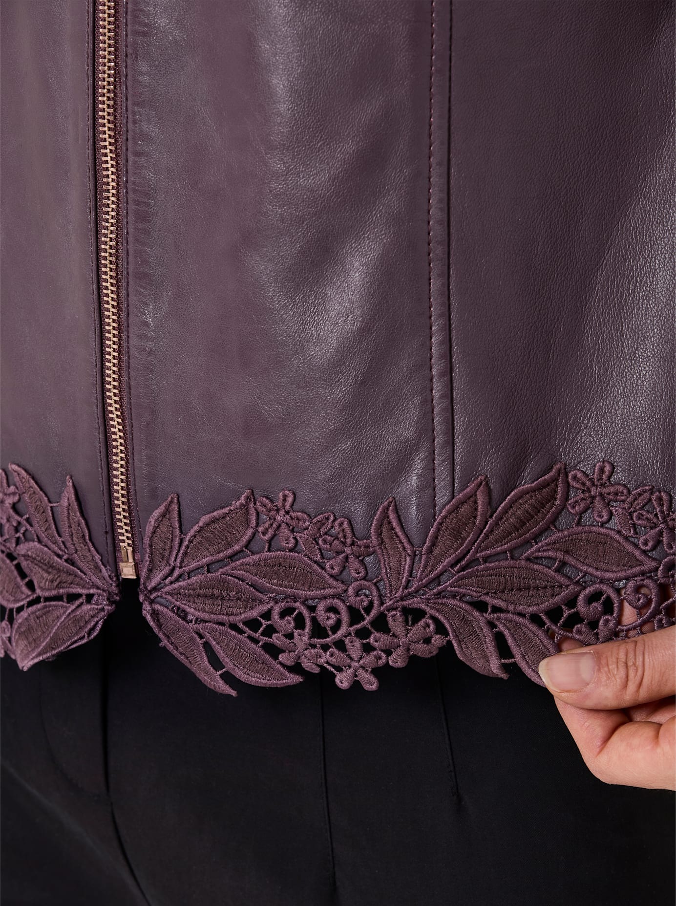 CREATION L PREMIUM Lederblazer »Lammnappa-Lederblazer«
