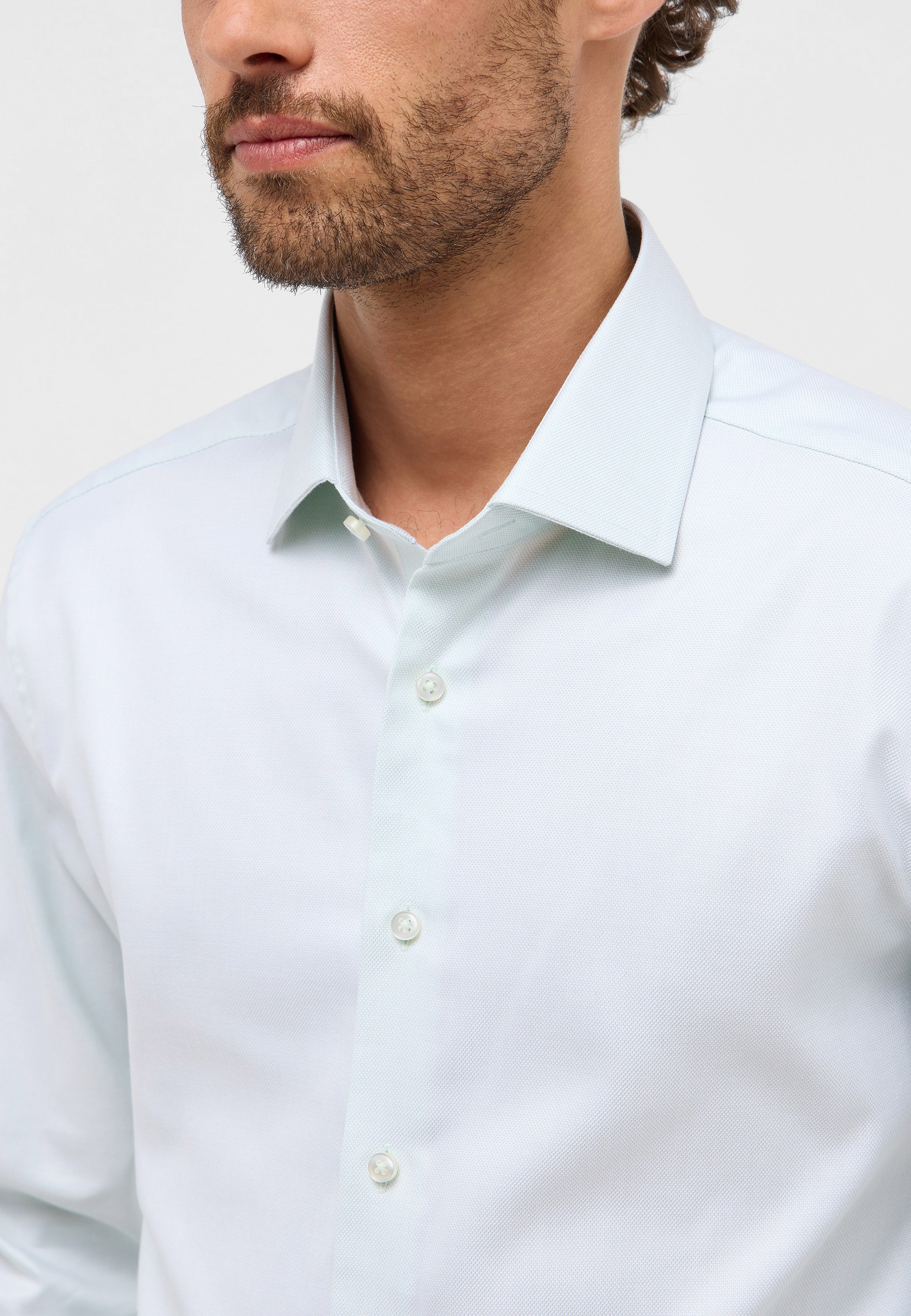 Eterna Langarmhemd »SLIM FIT« NON IRON (bügelfrei)