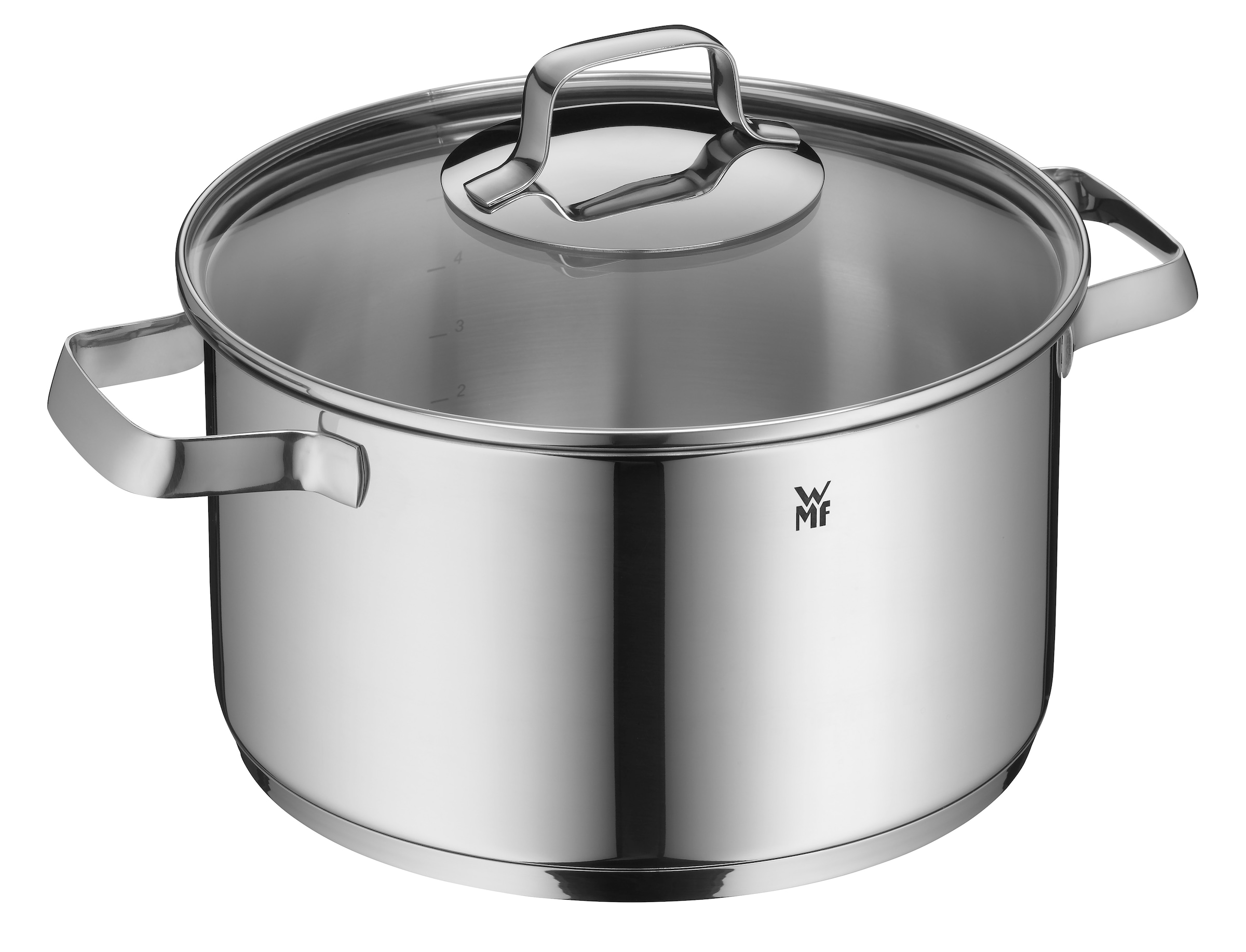 WMF Topf-Set »Belmonte« Set, 7 Stk. tlg. Cromargan® Edelstahl Rostfrei 18/10