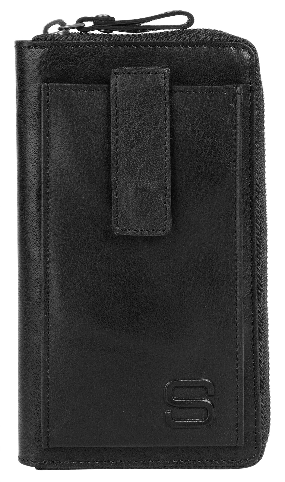 Spikes & Sparrow Geldbörse "SPIKES & SPARROW Damen, Herren echt Leder" echt Leder