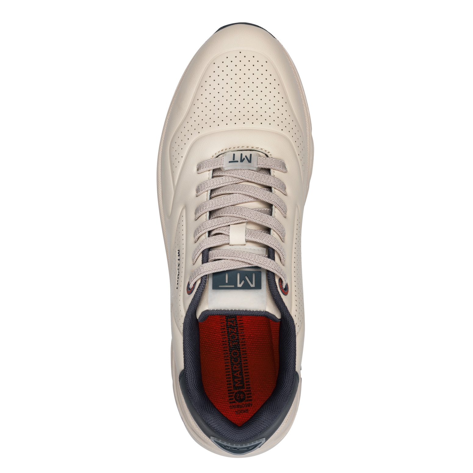 MARCO TOZZI Slip-On Sneaker  Freizeitschuh, Halbschuh, Slipper mit elastischer Schnürung