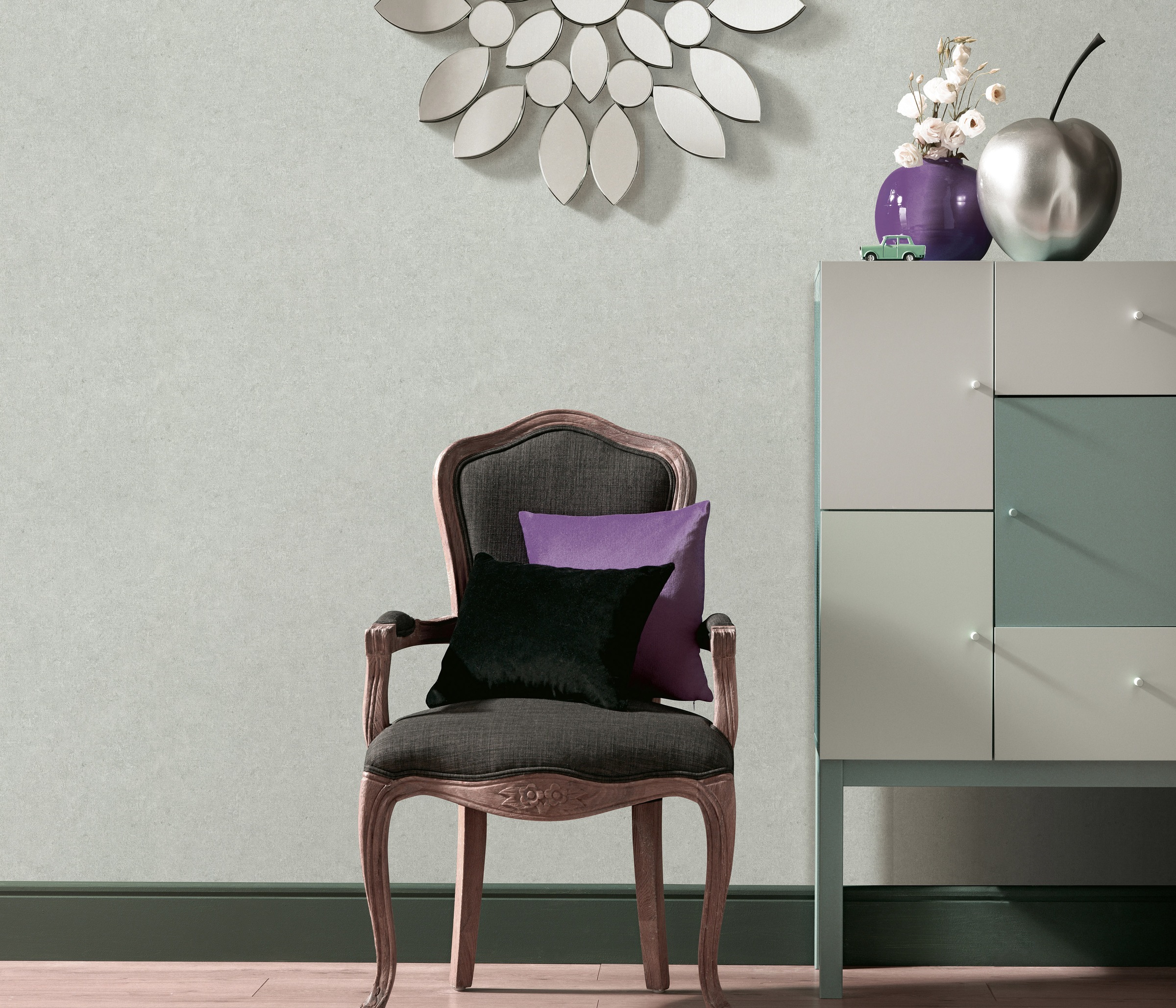 Erismann Vliestapete »Vliestapete DASH« Strukturmuster | Ton-in-Ton | matt | unifarben leicht strukturiert Phthalate frei