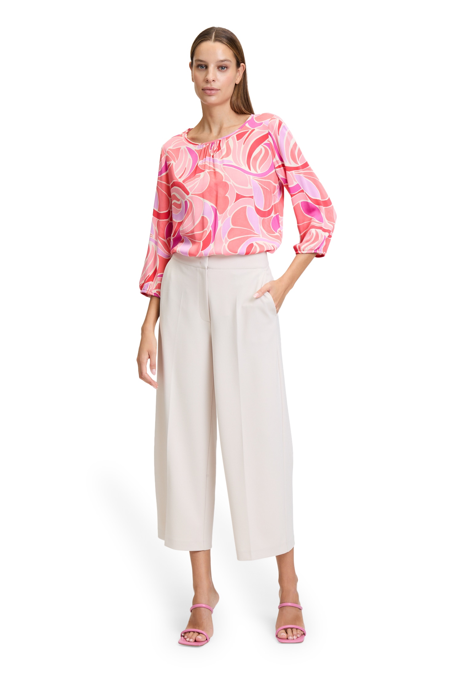 Betty Barclay Satinbluse »Satin-Bluse mit 3/4 Arm«