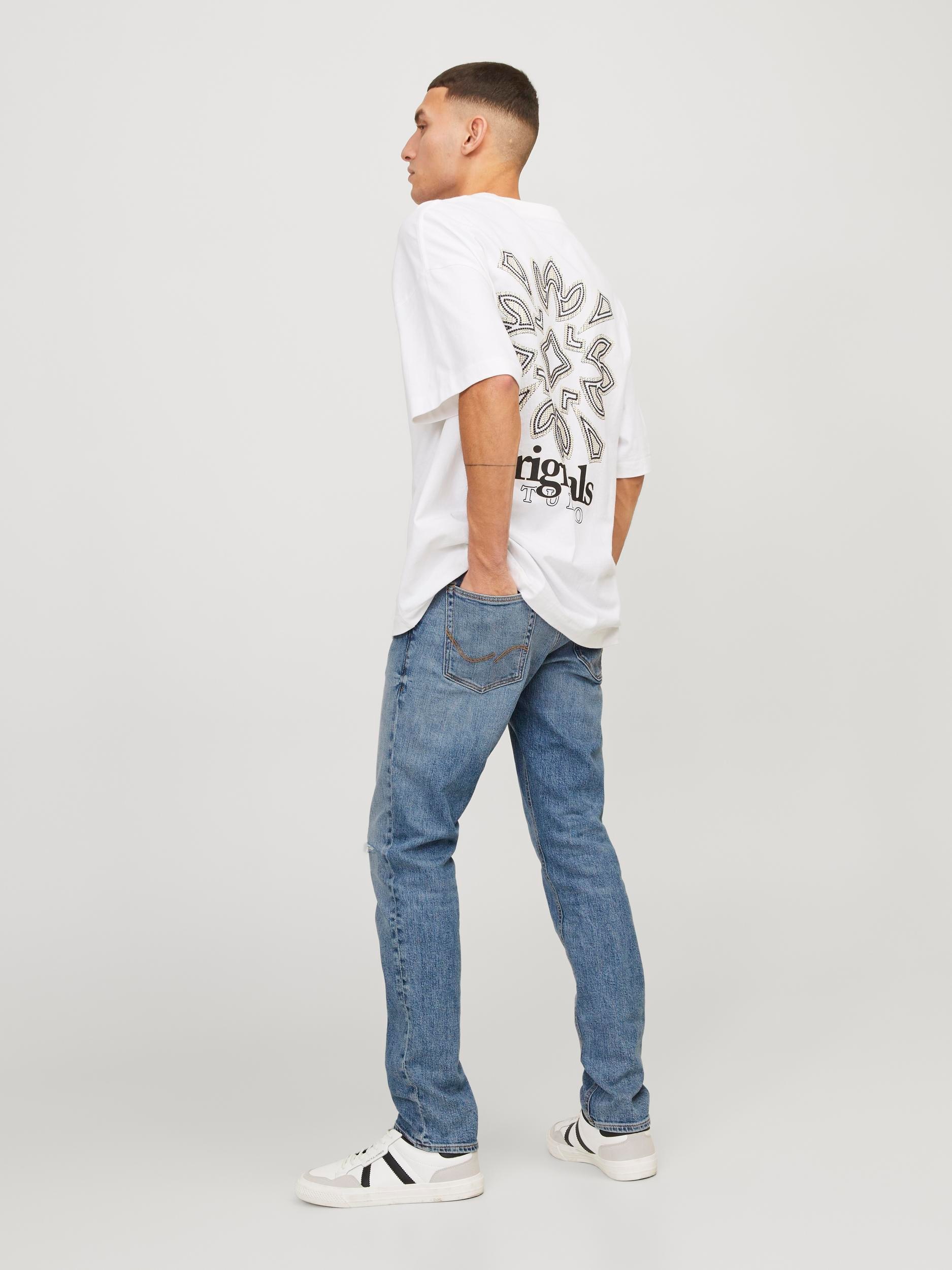 Jack & Jones Slim-fit-Jeans »JJIGLENN JJCOLE AM 171 SN«