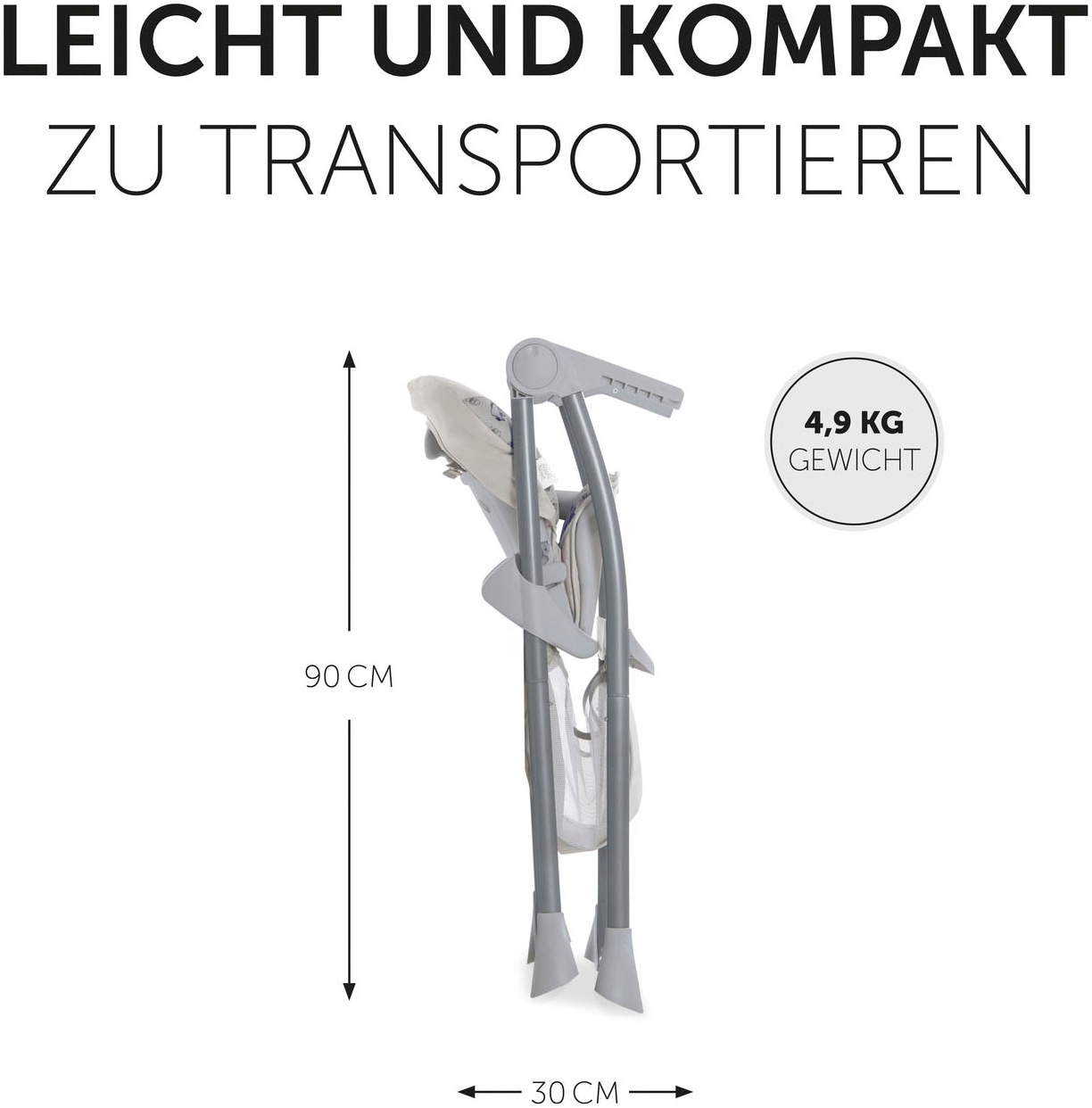 Hauck Hochstuhl »Sit N Fold, Pooh Explorer«, zusammenklappbar