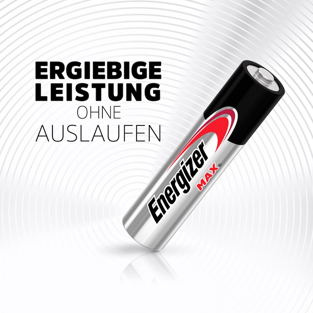 Energizer Batterie »20er Pack MAX AAA«, (Packung, 20 St.)