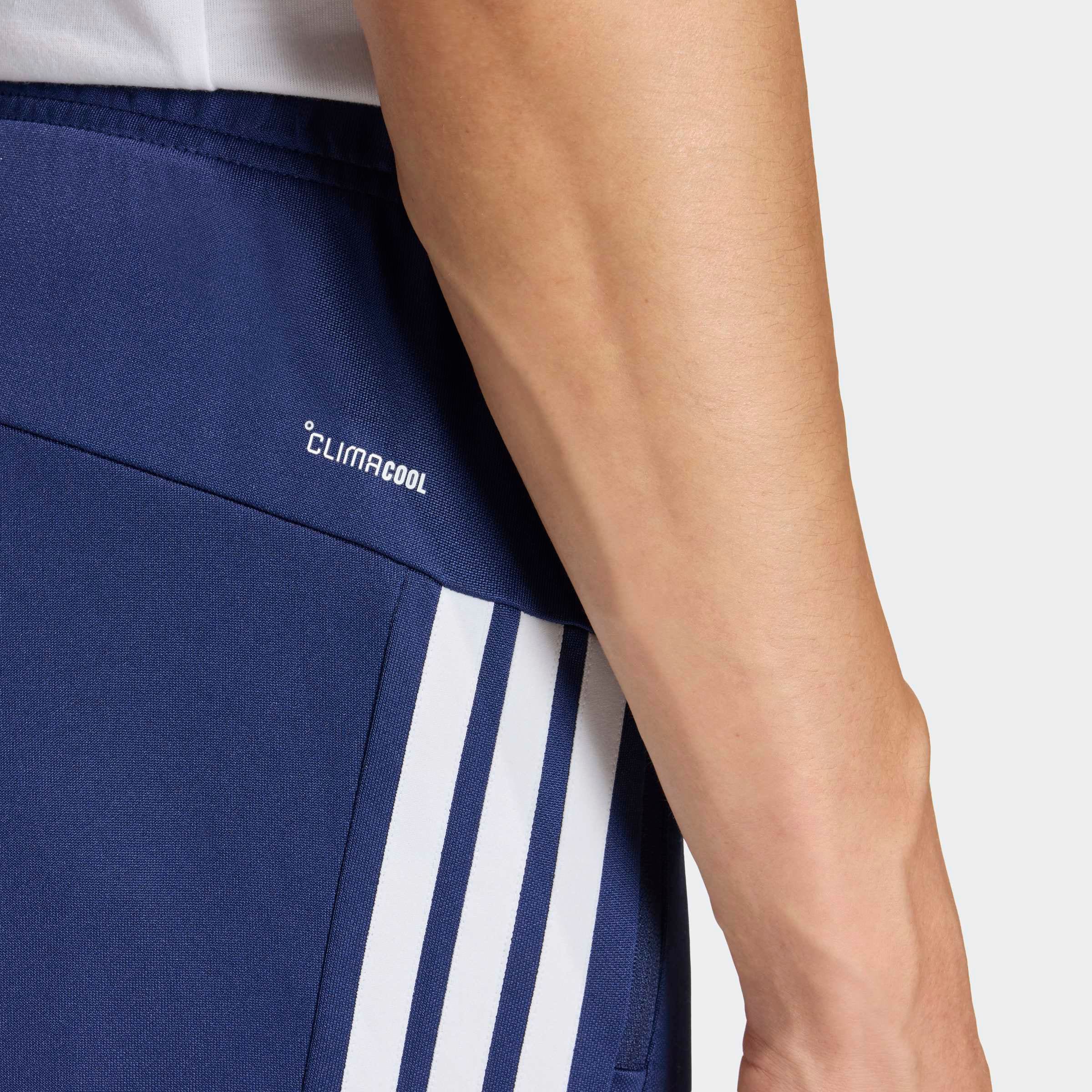 adidas Performance Sporthose »WORKOUT ESSENTIALS ALL-SET 3-STREIFEN AUS GEWIRKTEM MATERIAL«  Trainingshose, Climacool, reguläre Passform