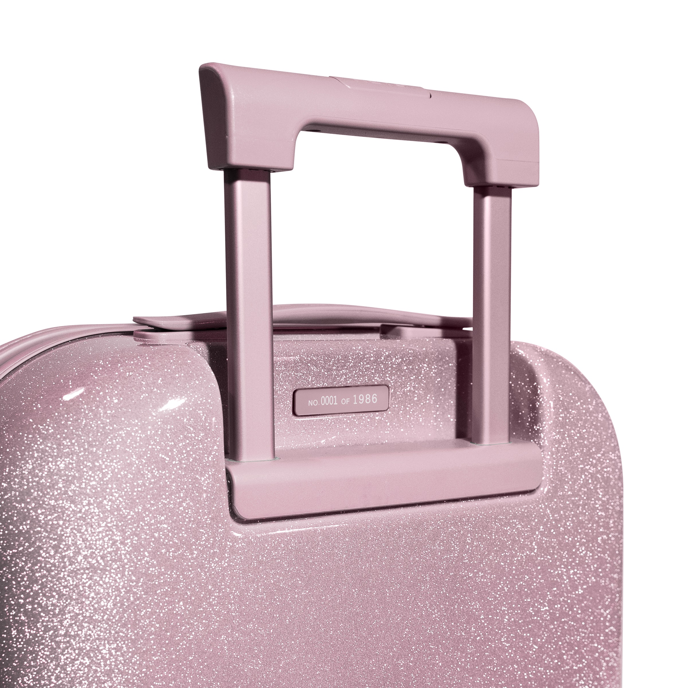 Heys Handgepäck-Trolley »Heys xCase Galaxy« Reisetrolley, Koffer handgepäcktauglich im Glitzer-Look