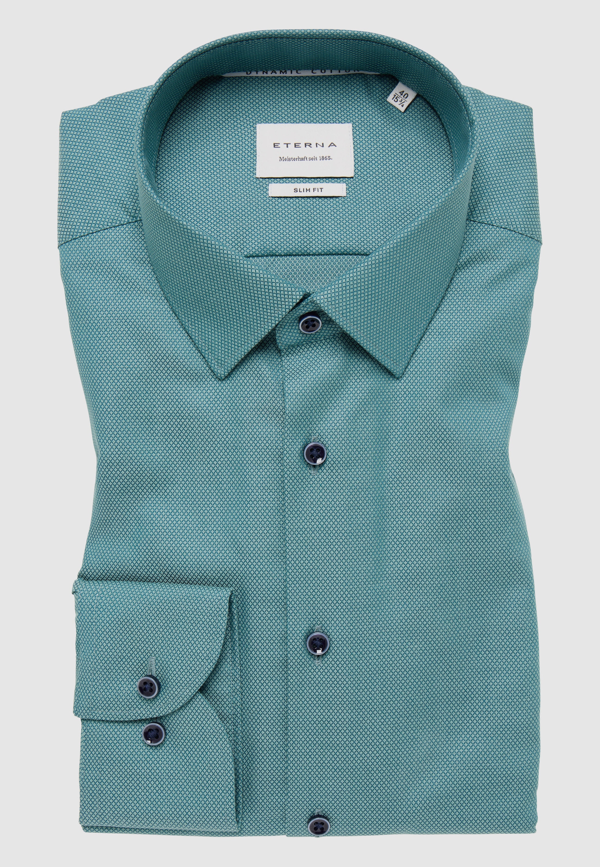 Eterna Langarmhemd »SLIM FIT«, NON IRON (bügelfrei)