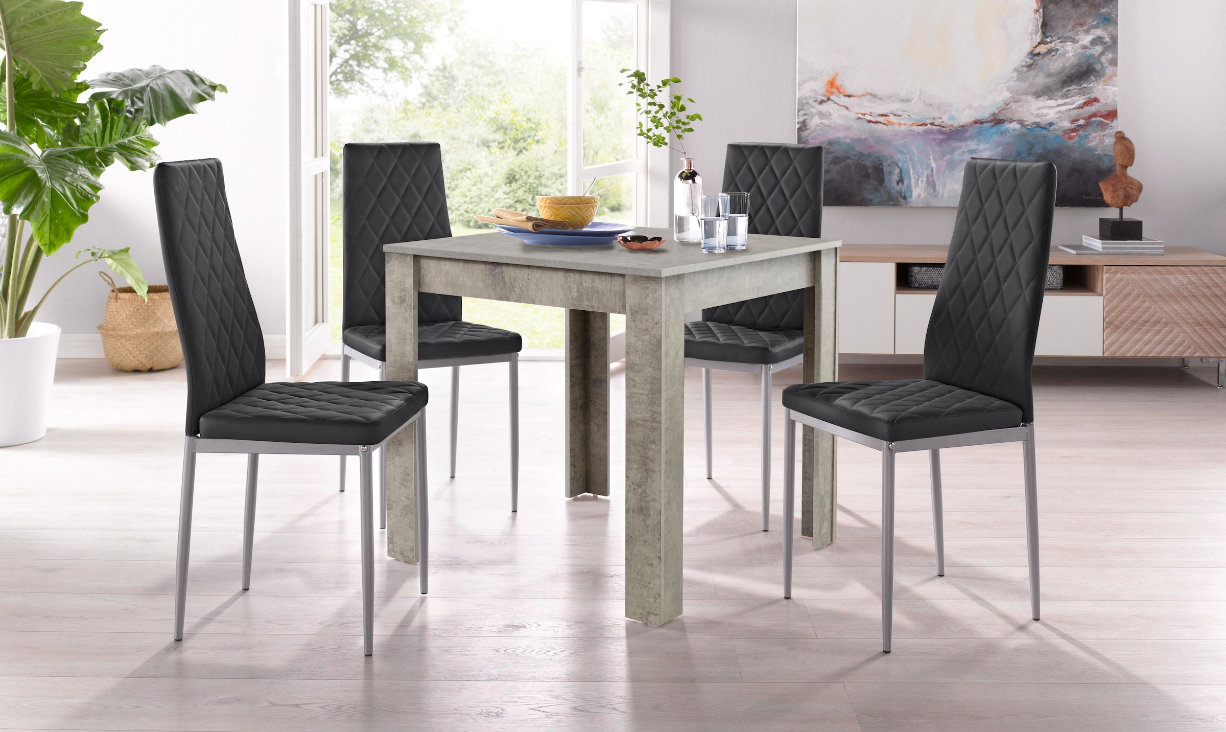 INOSIGN Esstisch »Meigh, TOPSELLER!«, aus Holzwerkstoff, Breite 80 cm
