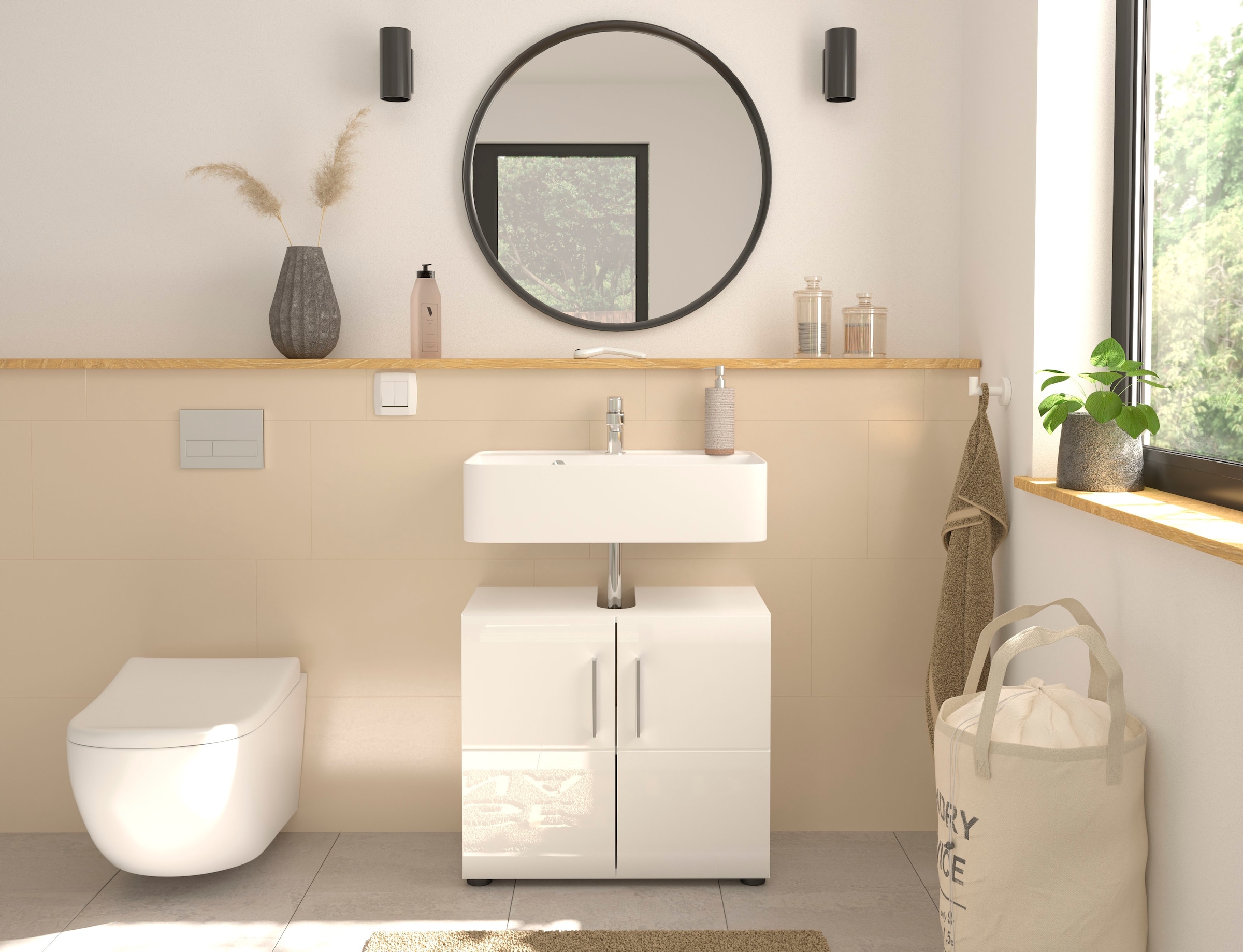 INOSIGN Waschbeckenunterschrank »Florenz« online kaufen | mit 3 Jahren XXL  Garantie | Waschbeckenunterschränke