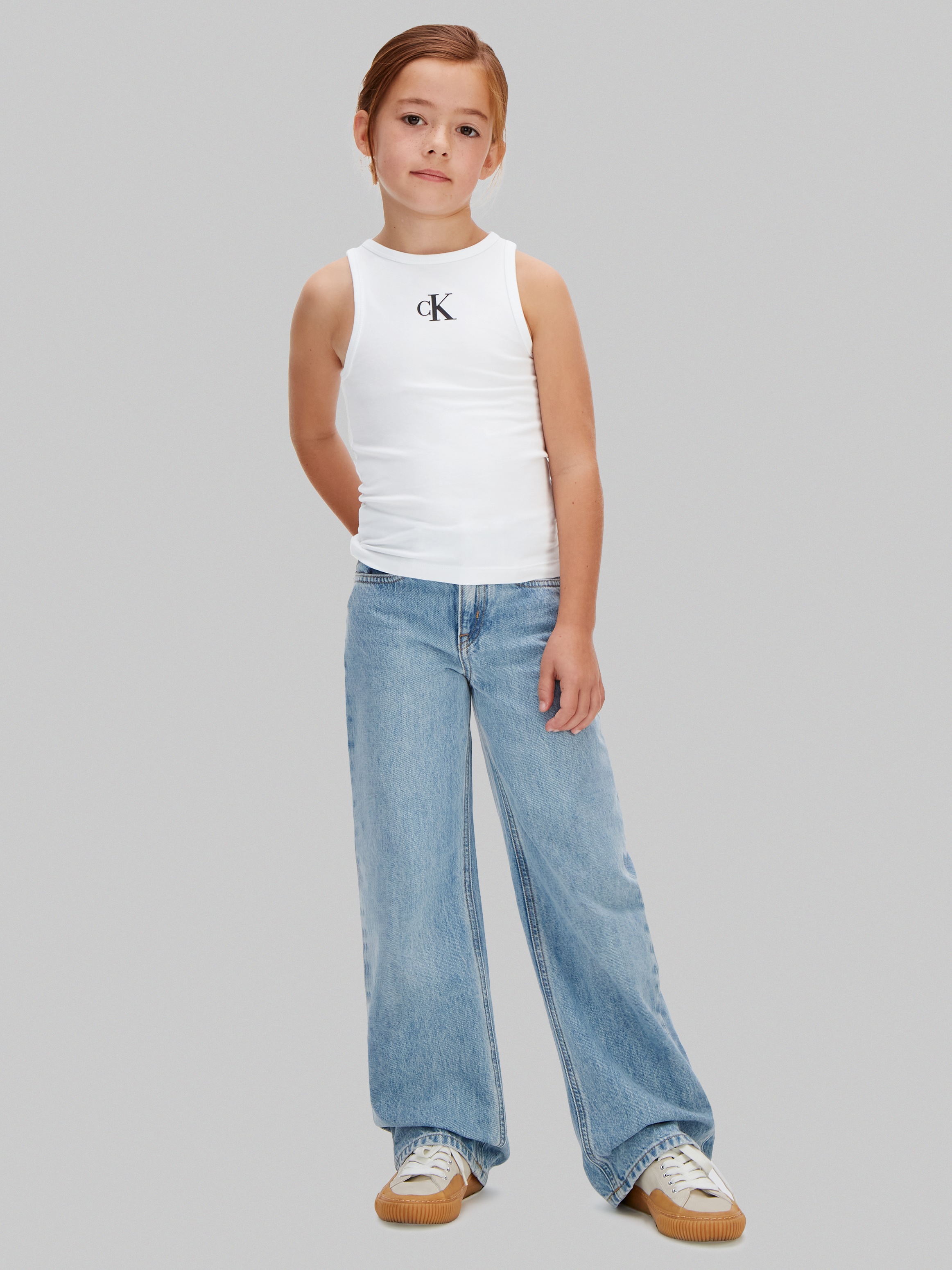 Calvin Klein Jeans Tanktop »LOGO TANK TOP« Regular fit für Kinder, mit Logoschriftzug