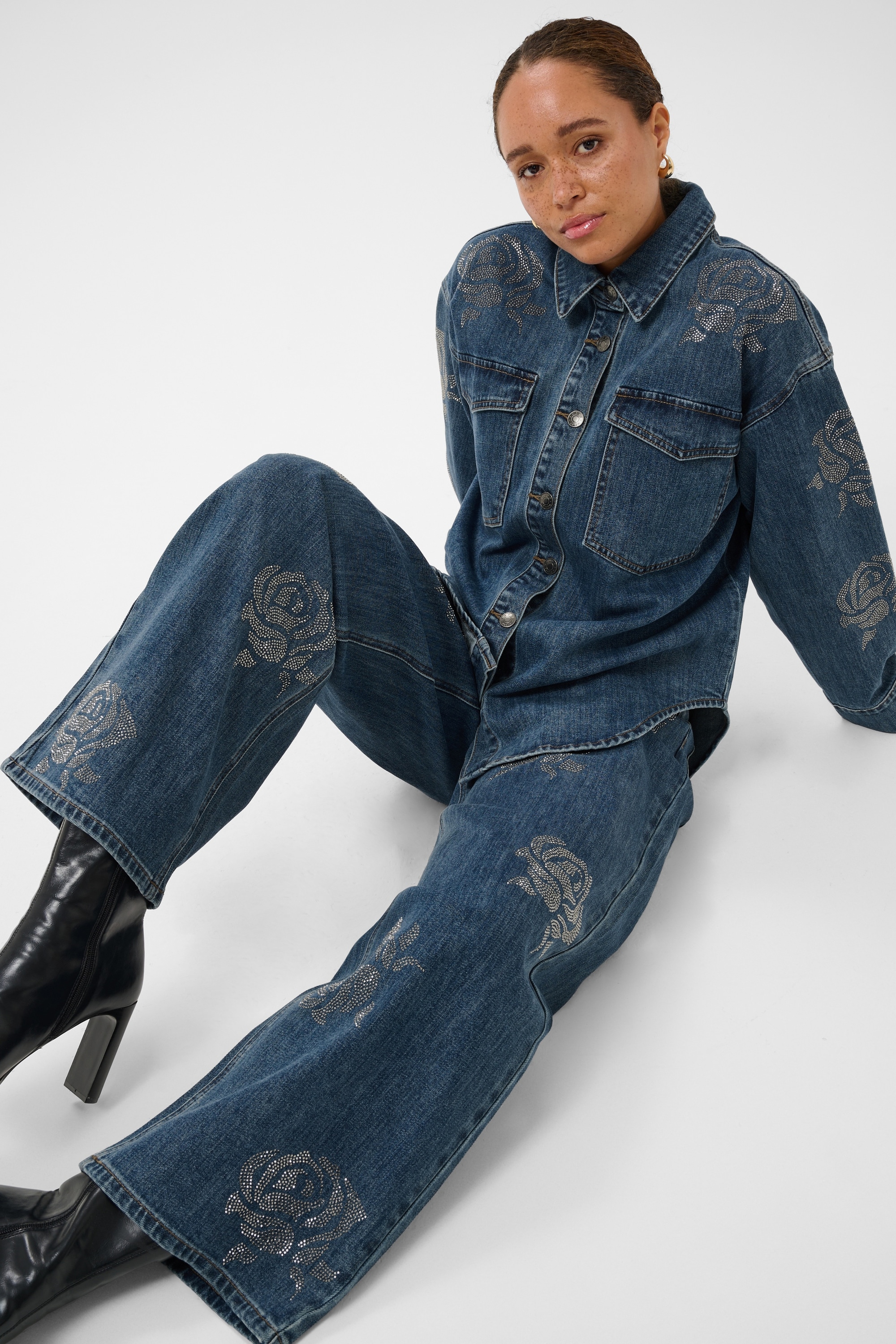 KAFFE Regular-fit-Jeans »Damen Jeans KAcastelia«