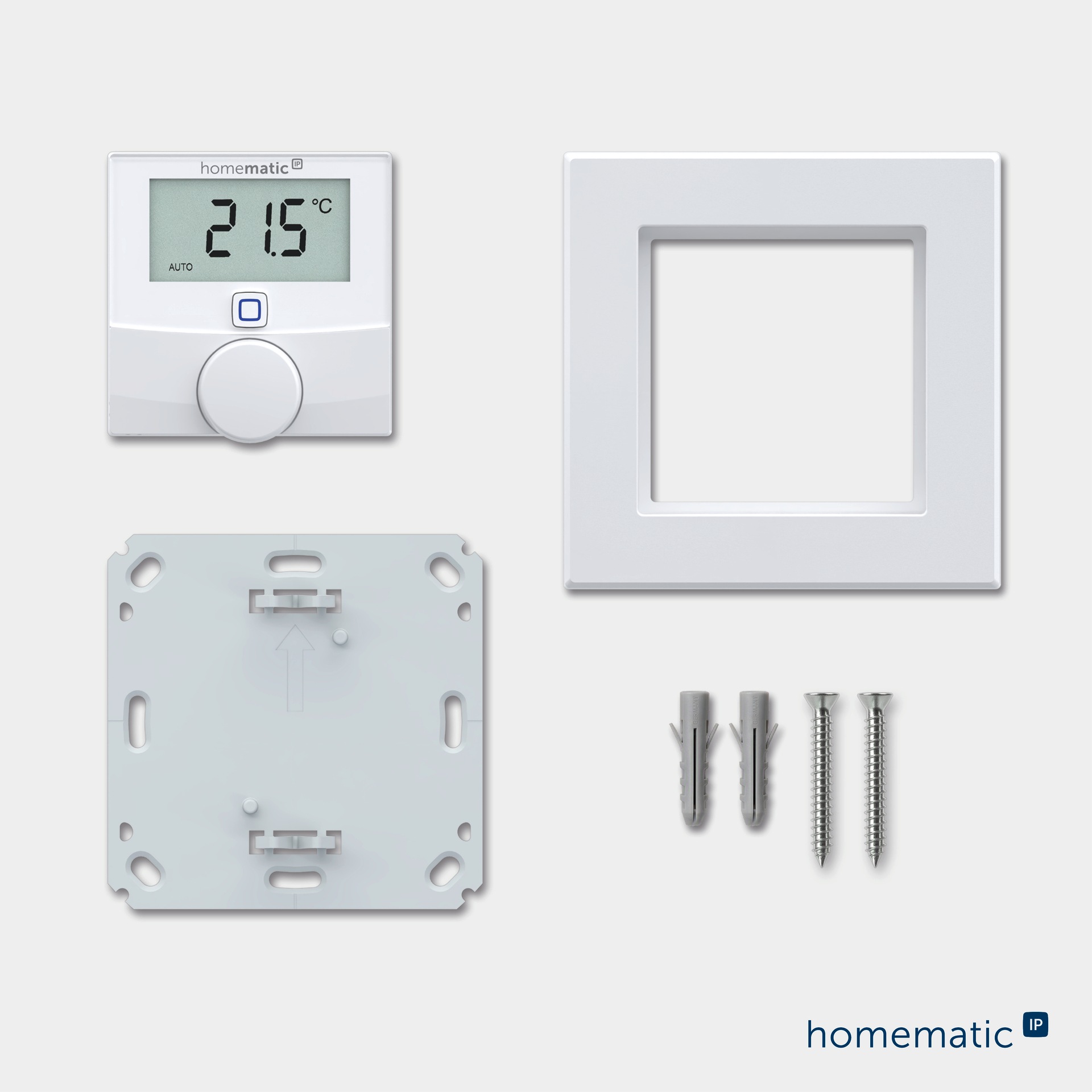 Homematic IP Smart-Home-Zubehör »Wandthermostat mit Luftfeuchtigkeitssensor WTH-3«