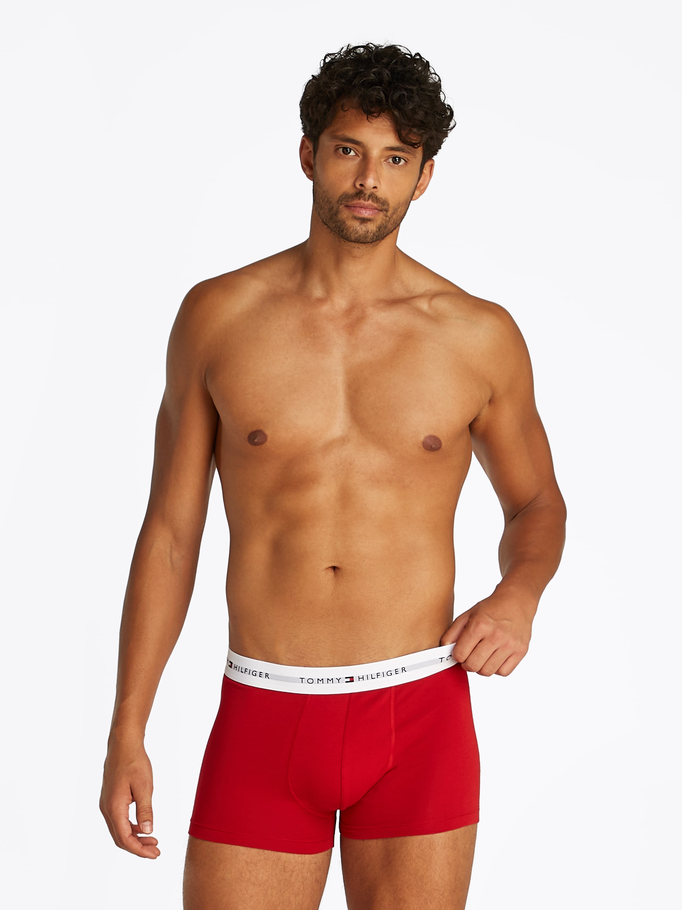 Tommy Hilfiger Underwear Boxer »TRUNK 5 PACK«, (5 St.), mit Logobund