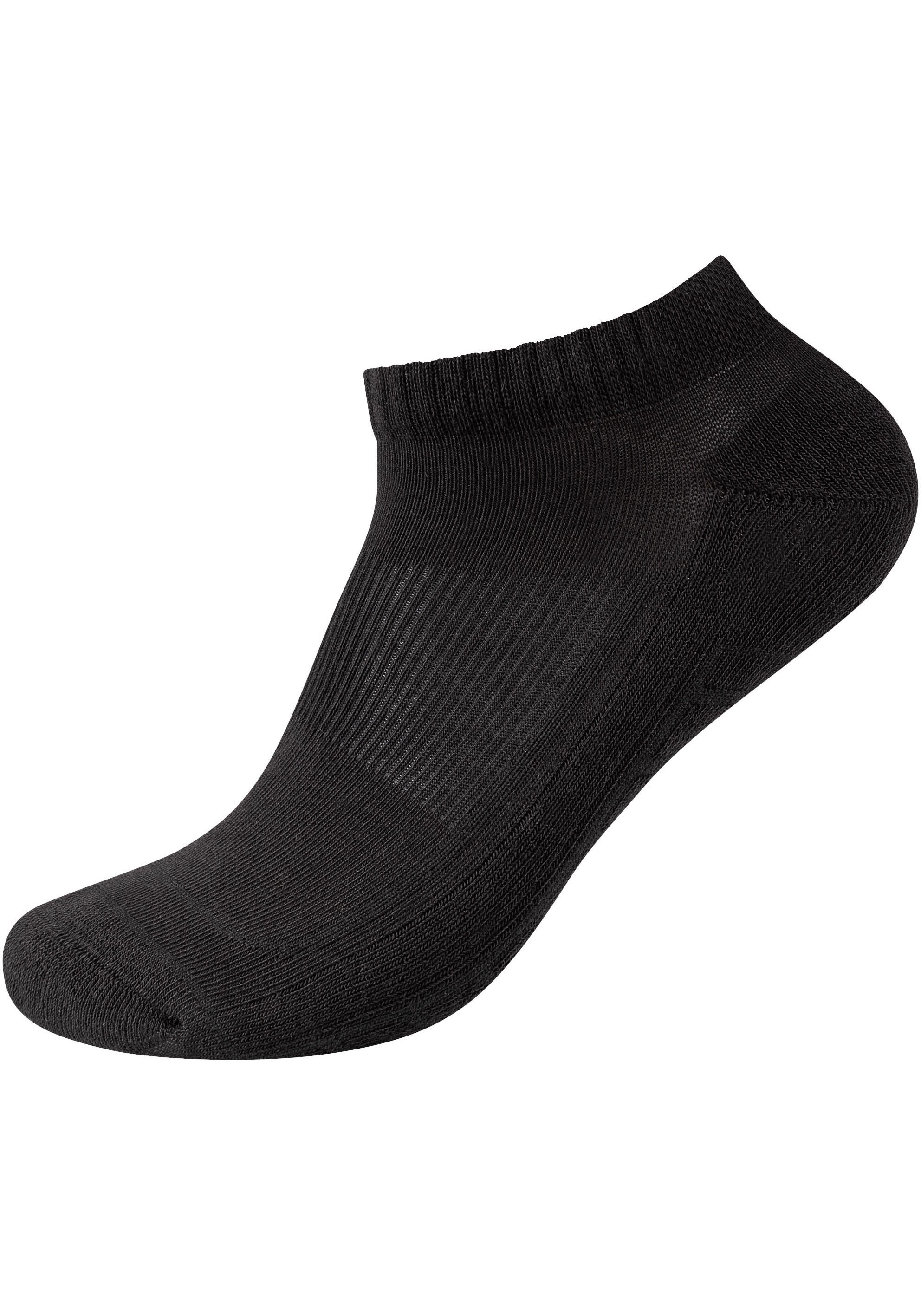 Camano Kurzsocken »ca-soft«, (6 Paar), mit verstärktem Zehenbereich