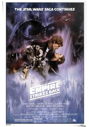 Poster »Star Wars - empire strikes back«