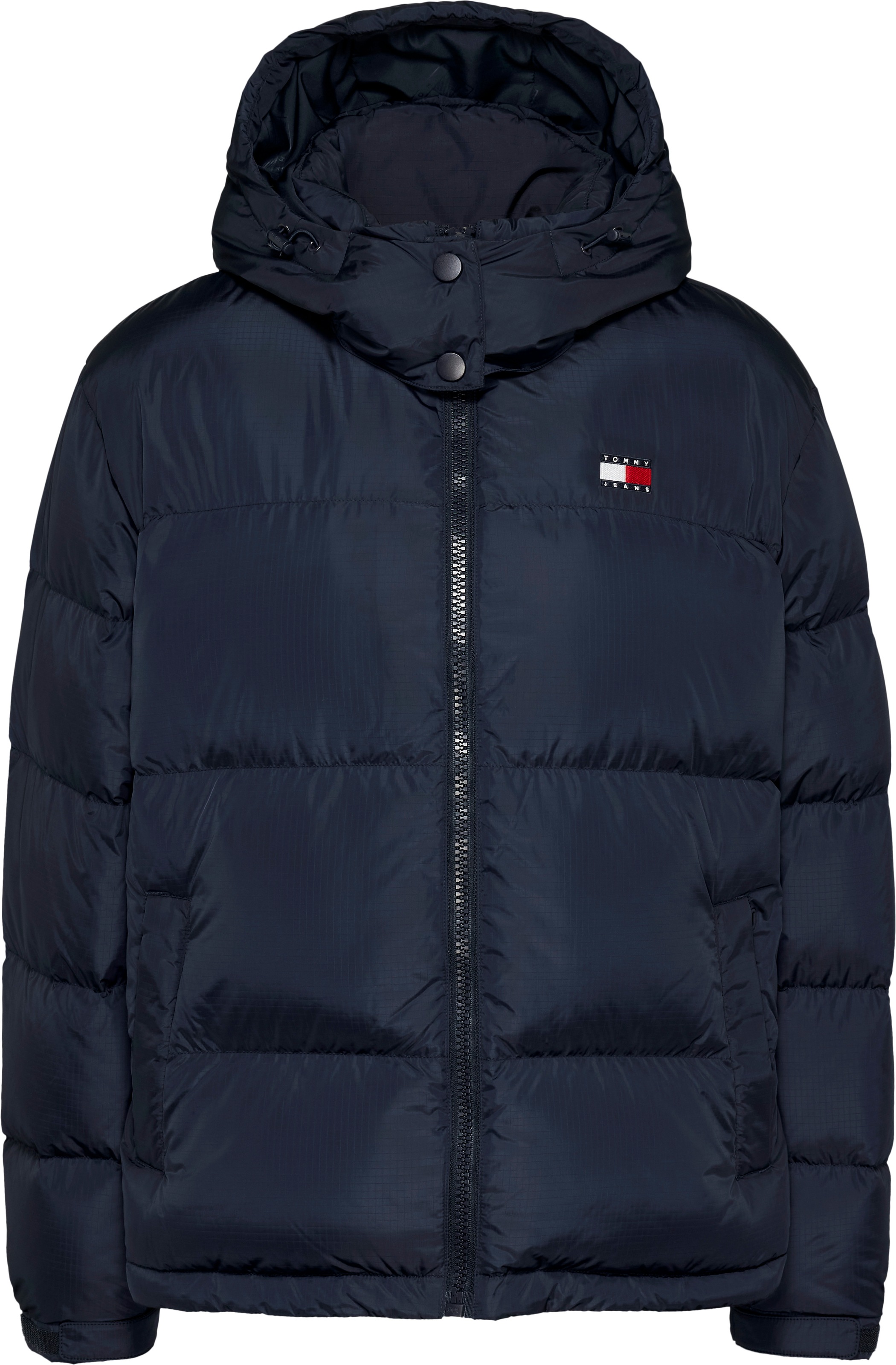 Tommy Jeans Steppjacke »TJW ALASKA PUFFER EXT«, mit Kapuze, mit Logostickereien