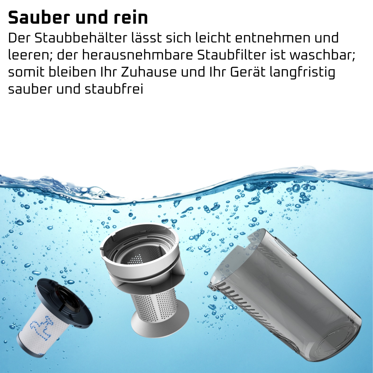 Rowenta Akku-Hand-und Stielstaubsauger »RH6838 X-Pert 6.60 Essential« 45 Min Laufzeit, LED-Düse, Herausnehmbarer Akku, integriertes Zubehör