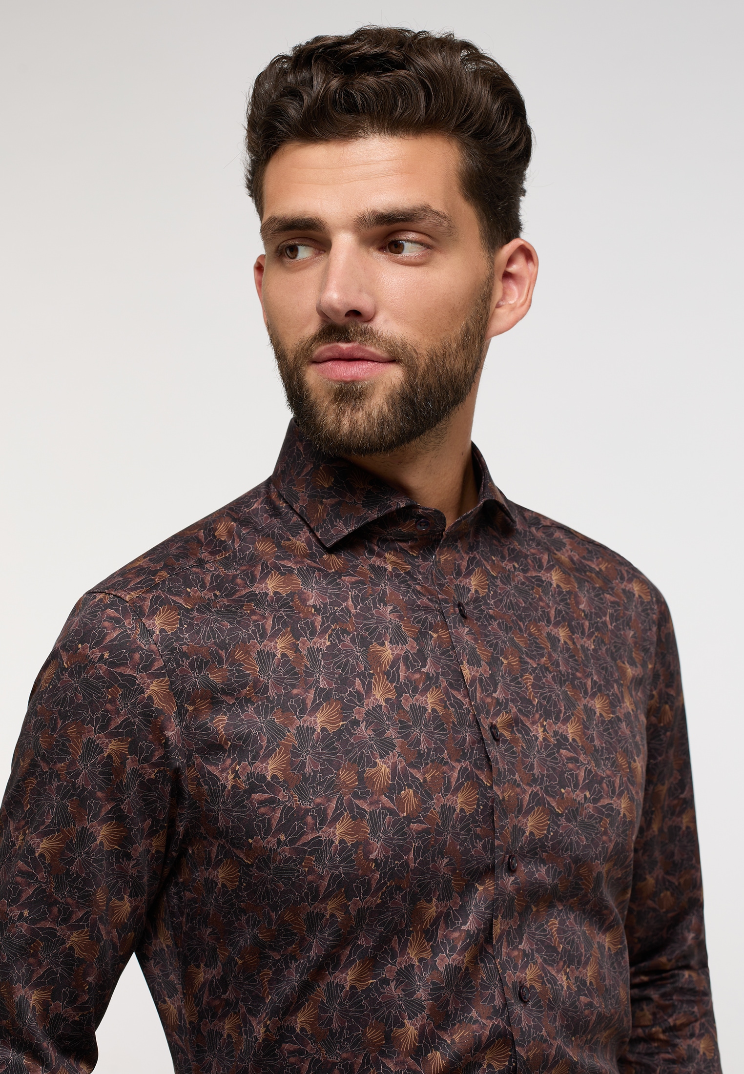 Eterna Langarmhemd »SLIM FIT« NON IRON (bügelfrei)