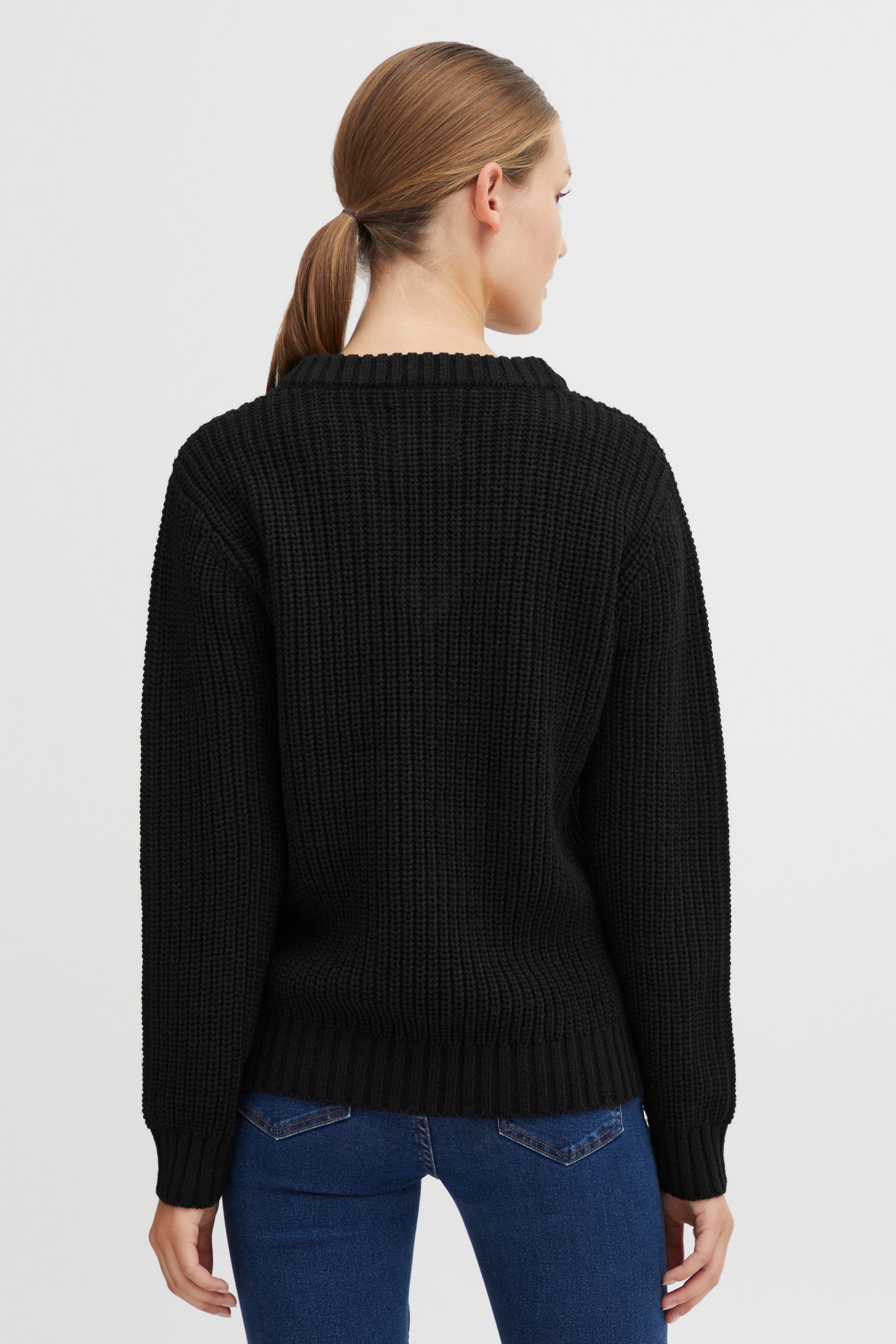 OXMO Strickfleece-Pullover »Strickpullover OXNanny«
