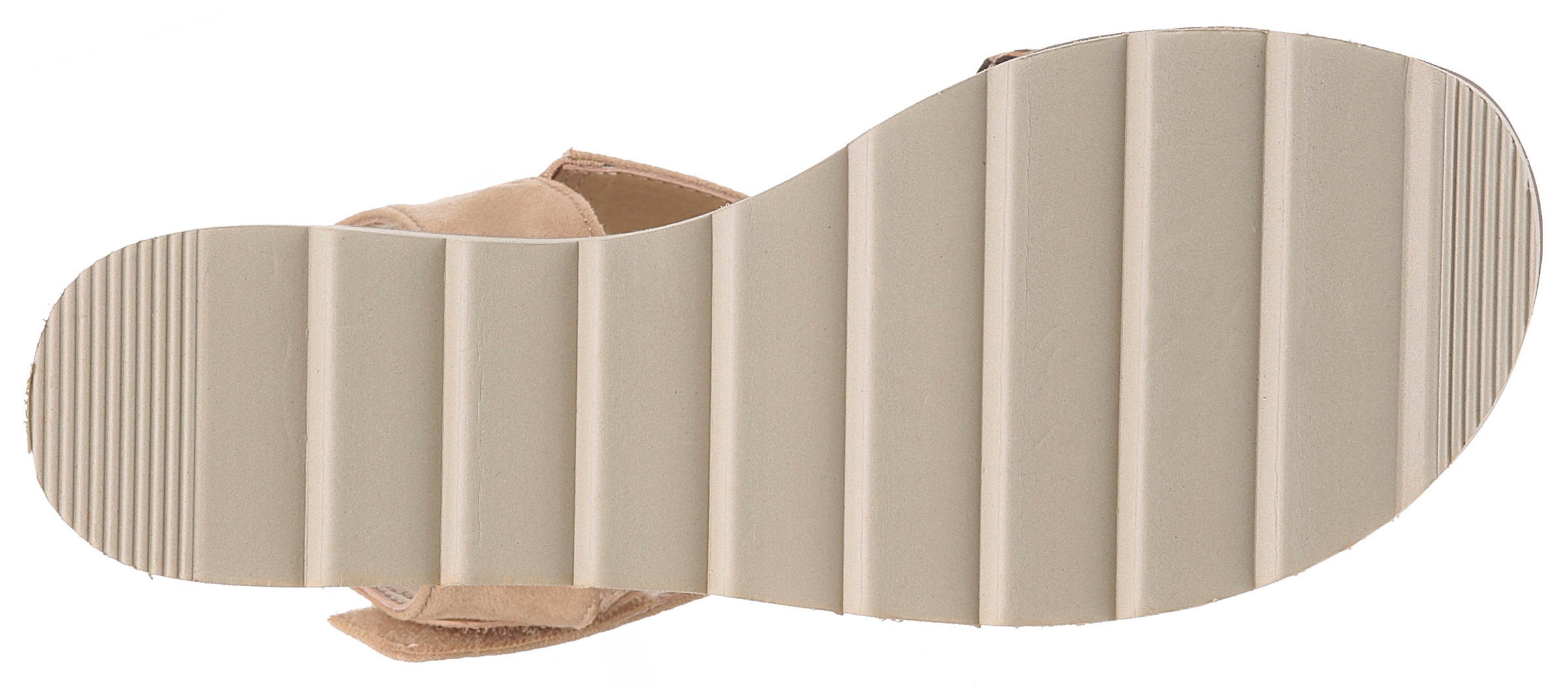 Aniston SHOES Sandale  Sommerschuh, Klettschuh, Keilabsatz - NEUE KOLLEKTION