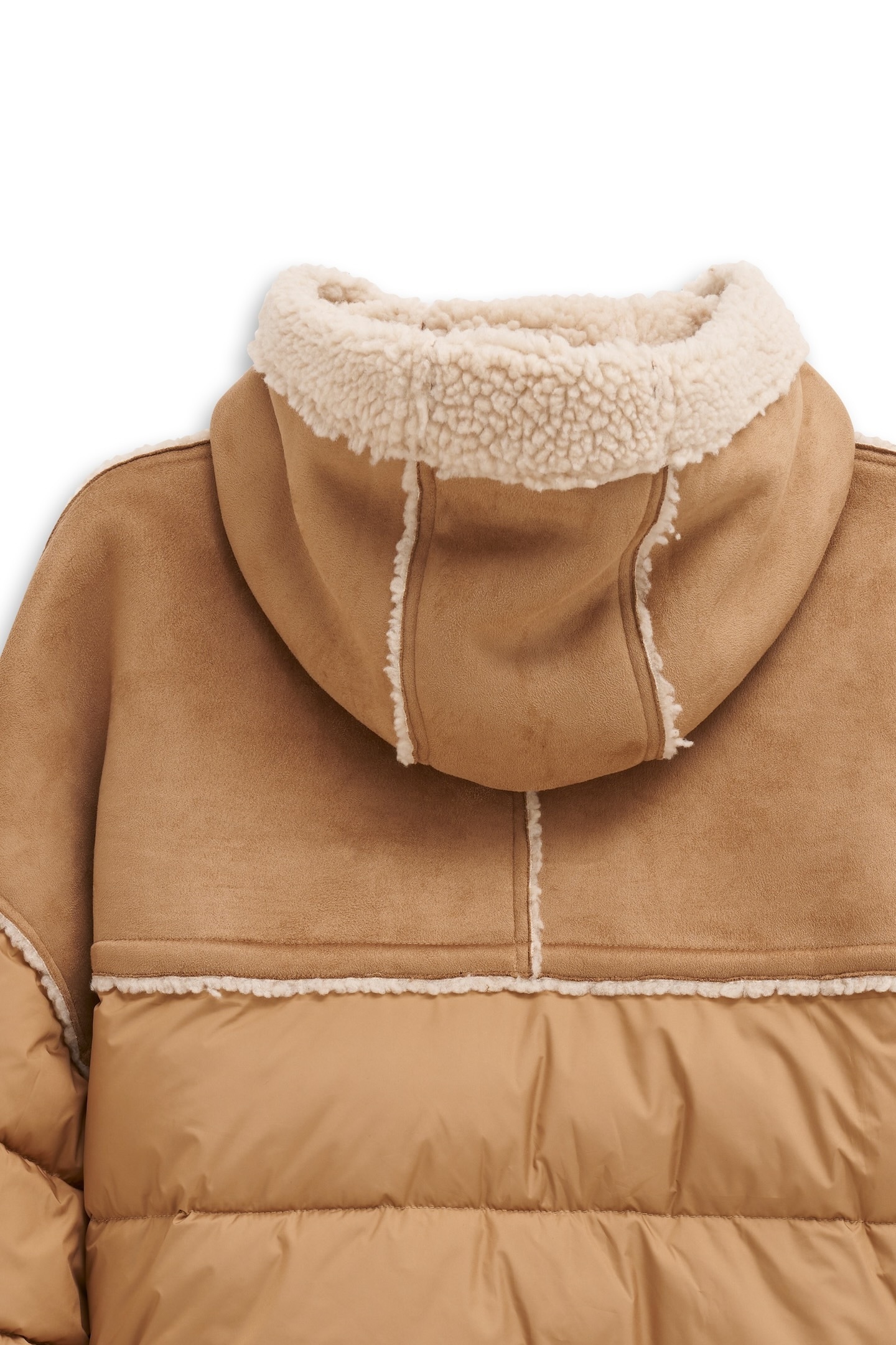 bugatti Kurzjacke »Regular Fit«, mit Kapuze, mit Kapuze und Kunstfell