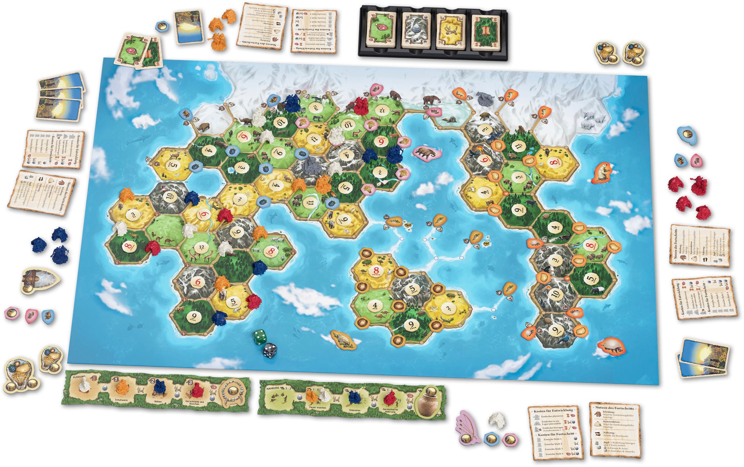 Kosmos Spiel »Catan - Aufbruch der Menschheit«, Made in Germany