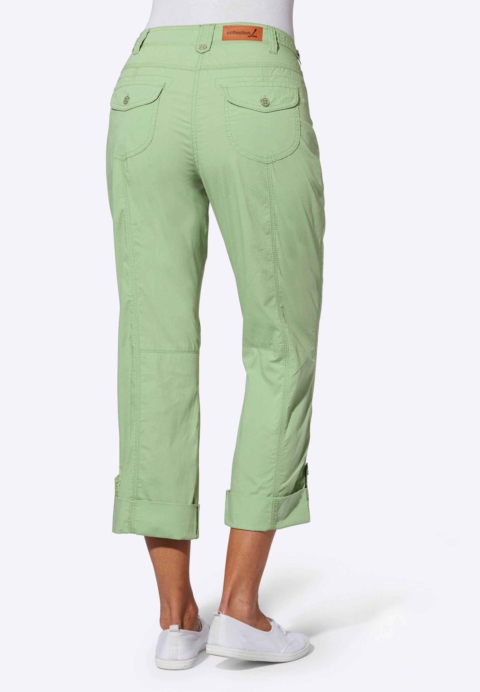 Witt Funktionshose »Hose Baumwollhose mit krempelbaren Beinen«