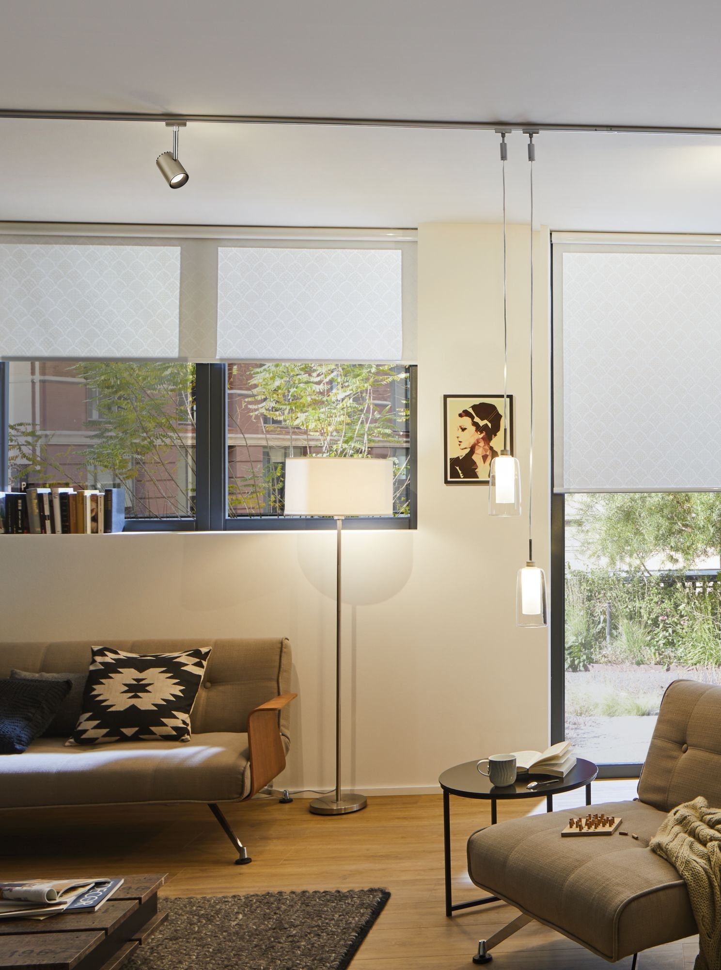 Paulmann Schienensystem-Leuchten »URail Schienenspot Shine Einzelspot 225lm 4,9W 2700K 230V Chrom matt« LED-Modul 1 Stk. Warmweiß