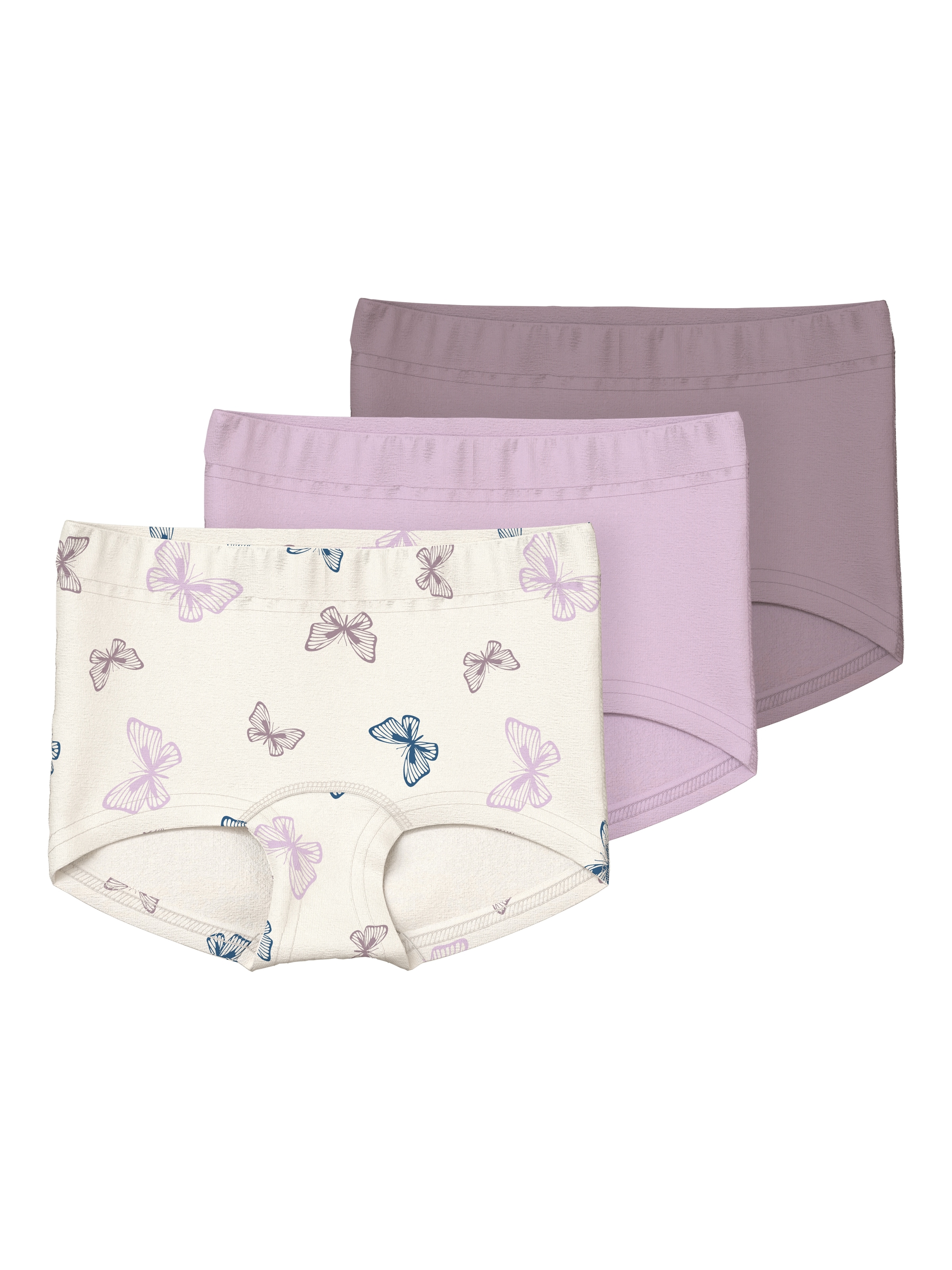 Name It Panty »NMFTIGHTS 3P JET STREAM BUTTERFLY NOOS«, (Packung, 3 St.)