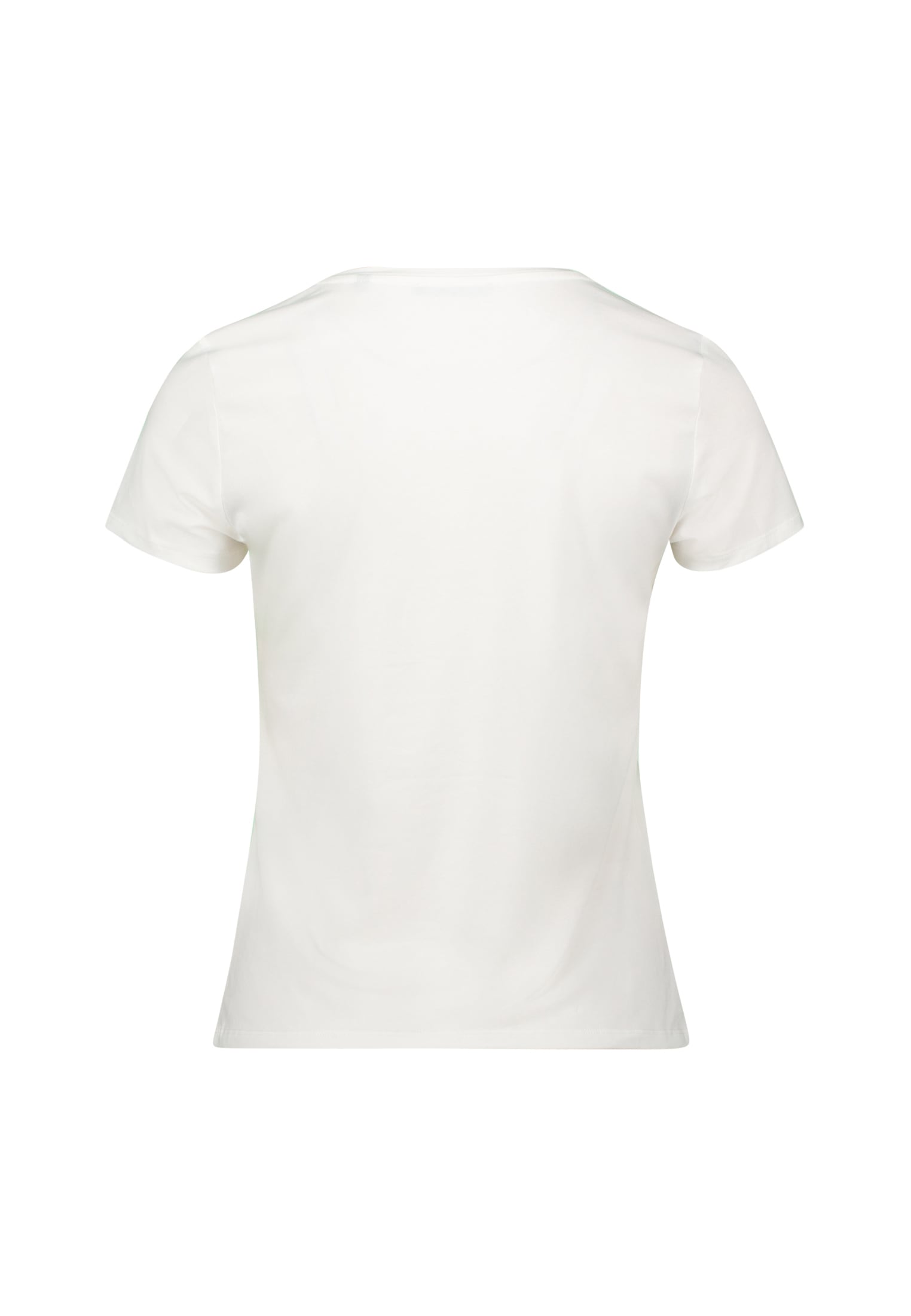 Zero Kurzarmshirt »Shirt mit Glitzersteinchen«