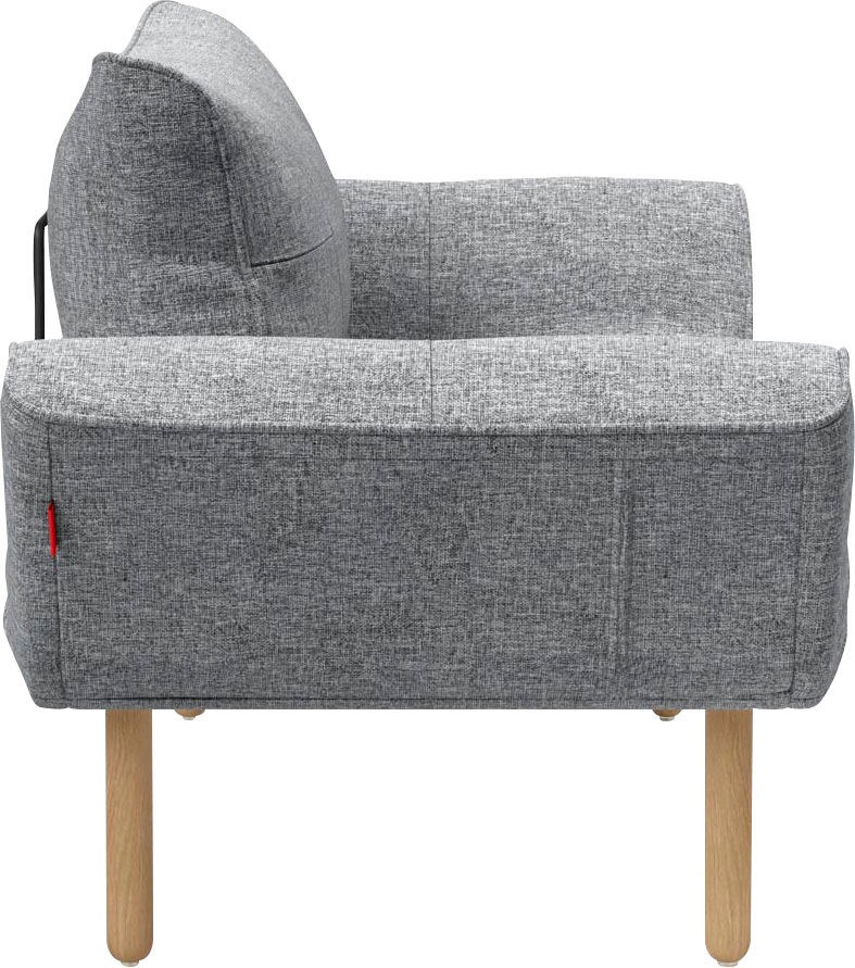 INNOVATION LIVING ™ Schlafsofa »Zeal«, im Scandinavian Design, Stem Beine, inklusive Rückenkissen