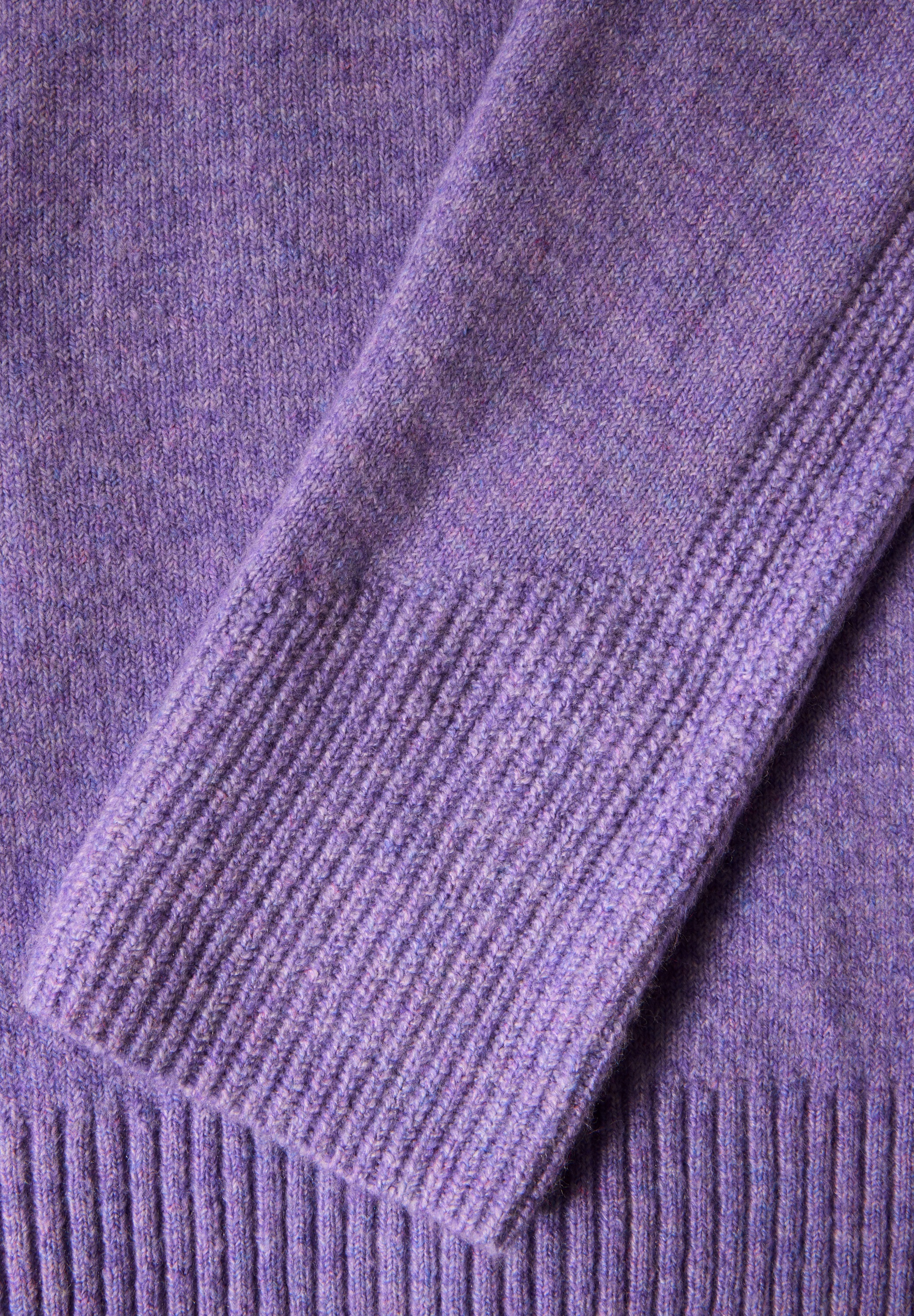Cecil Rollkragenpullover, mit Rippbündchen