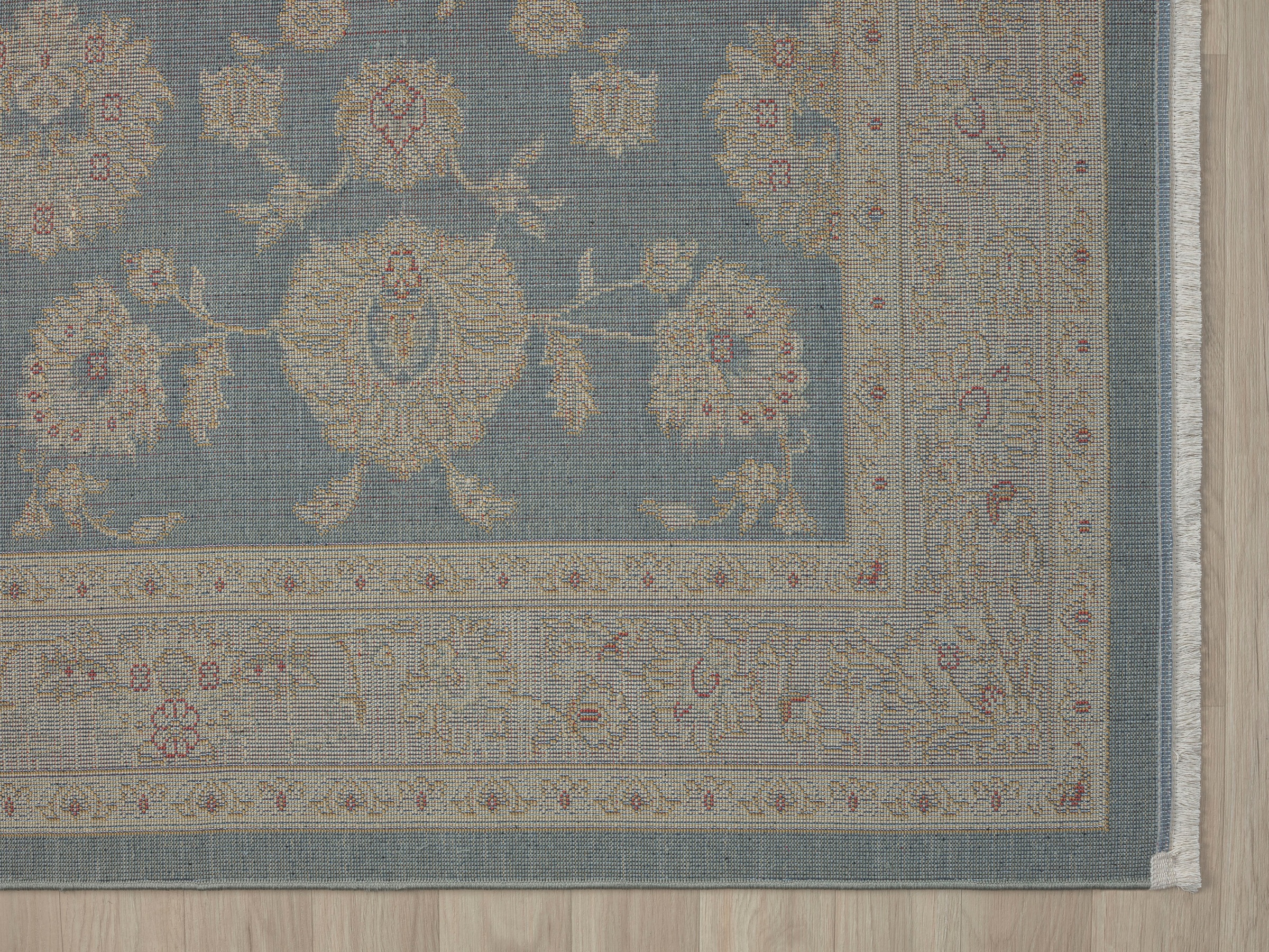 Myflair Möbel & Accessoires Teppich »Maryam 5«, rechteckig, 7,5 mm Höhe, Kurzflor, Orient Optik, edler Glanz, mit Fransen, besonders weich