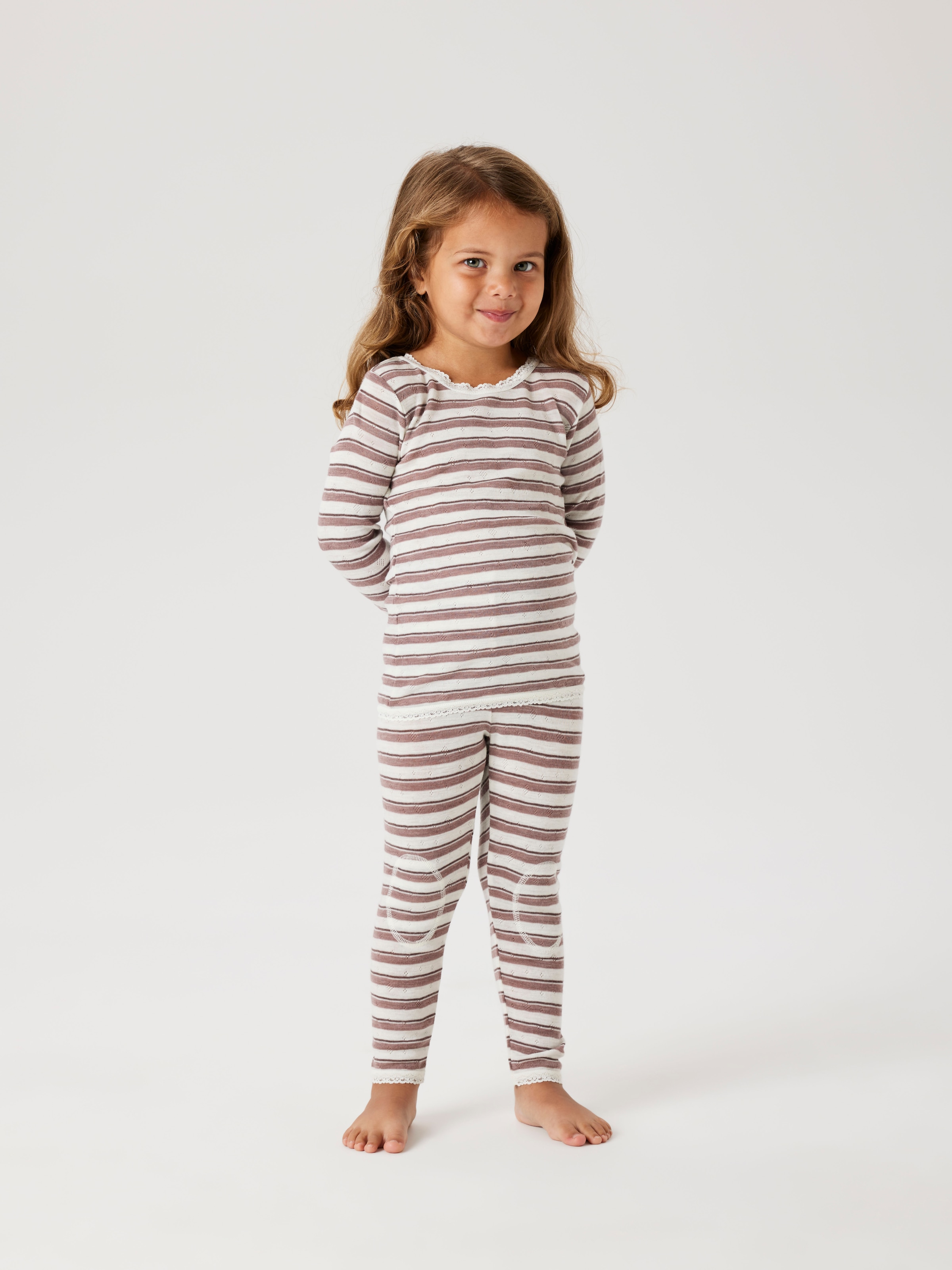 Name It Leggings »NMFWANG WOOL NEEDLE LEGGING NOOS«, aus reiner Merinowolle